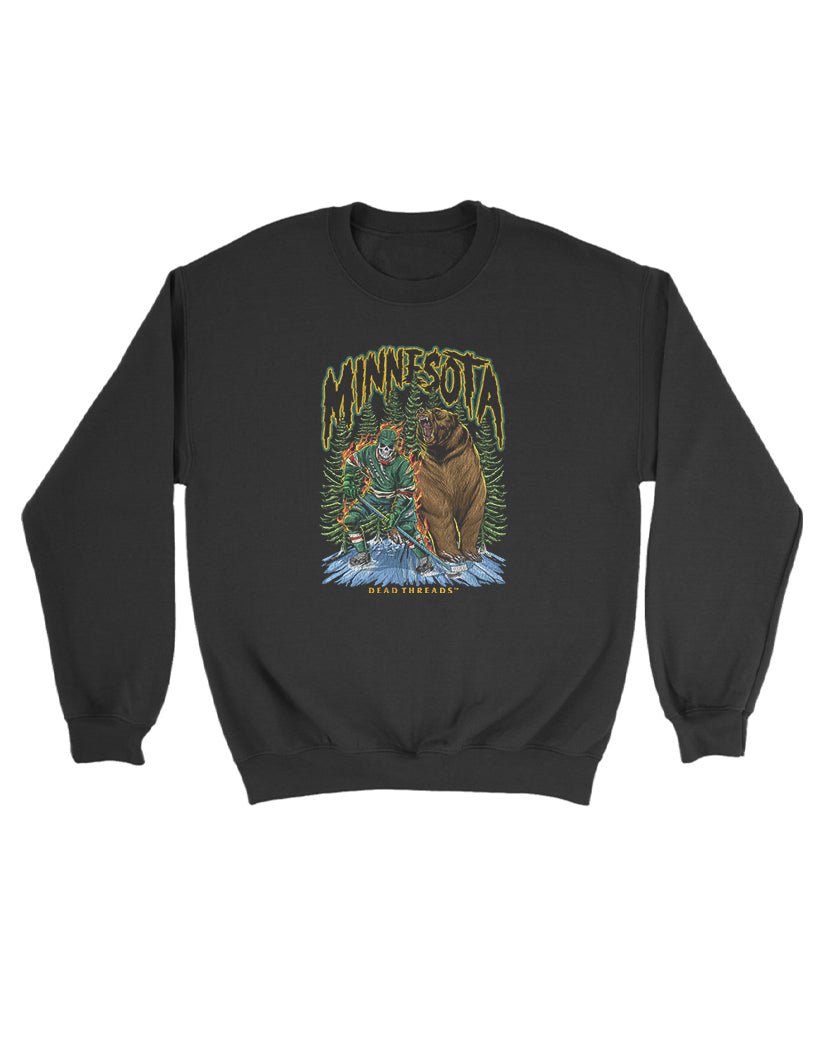 MINNESOTA HOCKEY KIDS CREWNECK SWEATSHIRT – Kids clothes – Dead Threads Apparel