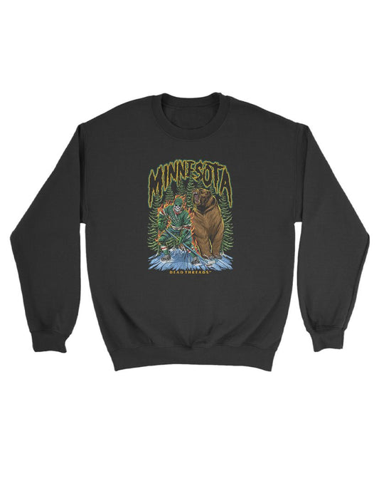 MINNESOTA HOCKEY KIDS CREWNECK SWEATSHIRT – Kids clothes – Dead Threads Apparel