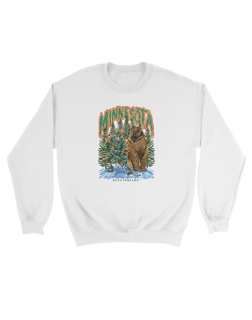 MINNESOTA HOCKEY KIDS CREWNECK SWEATSHIRT – Kids clothes – Dead Threads Apparel