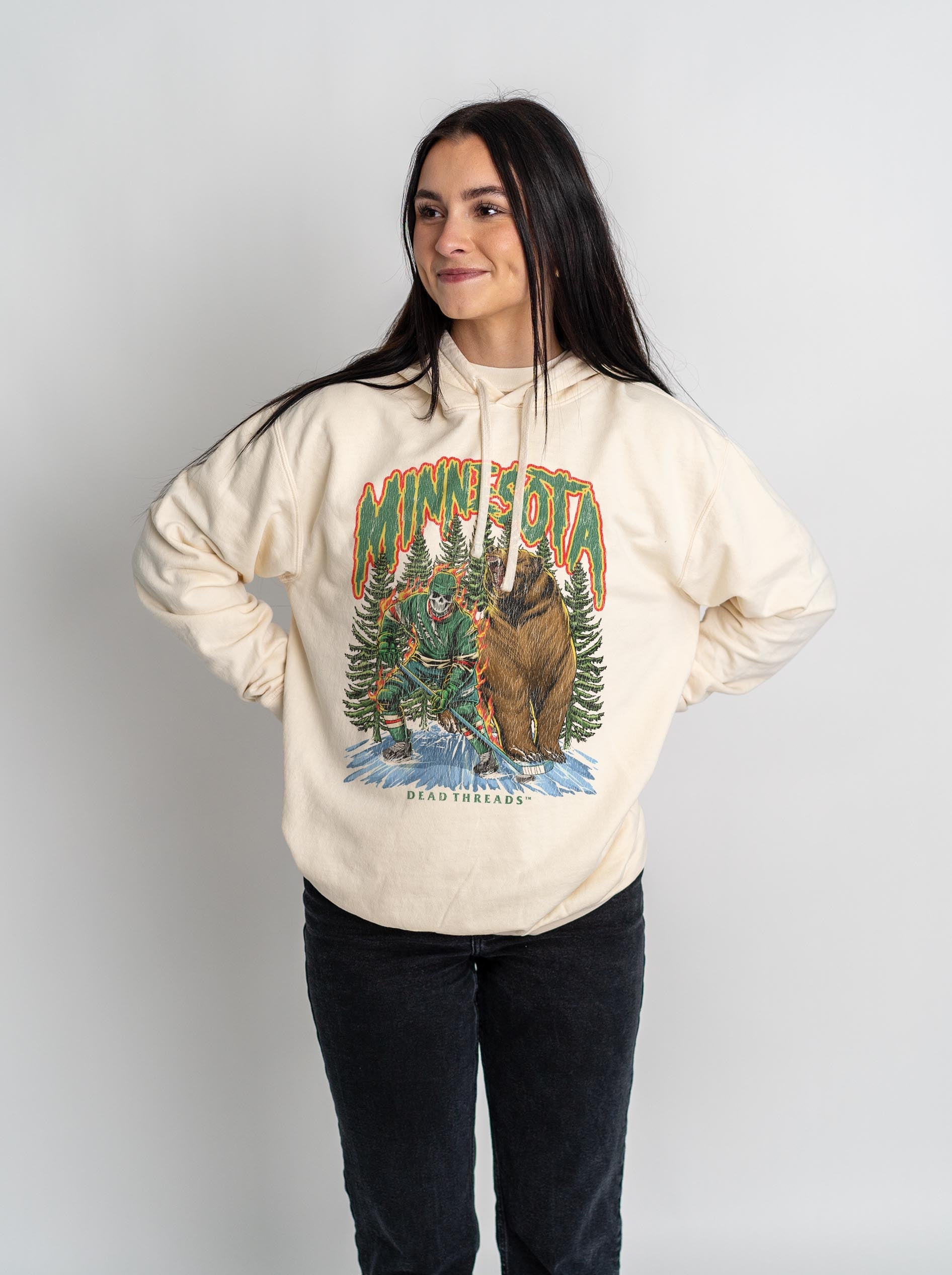 MINNESOTA HOCKEY - LIGHTWEIGHT HOODIE – Lightweight – Dead Threads Apparel