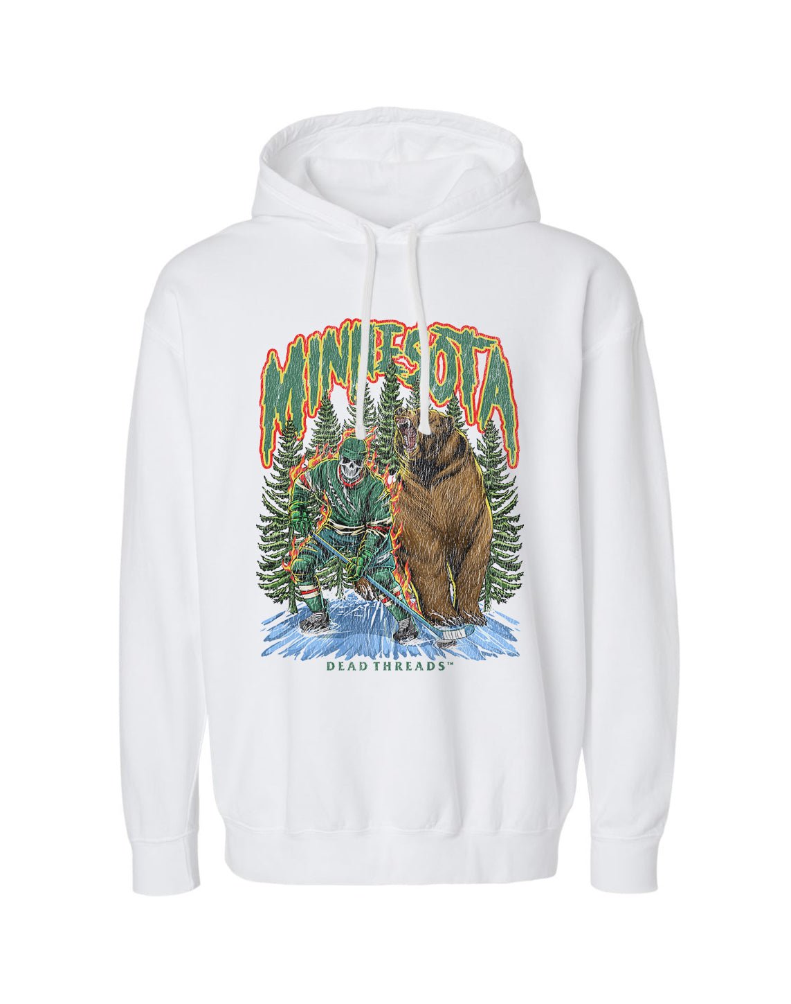 MINNESOTA HOCKEY - LIGHTWEIGHT HOODIE – Lightweight – Dead Threads Apparel