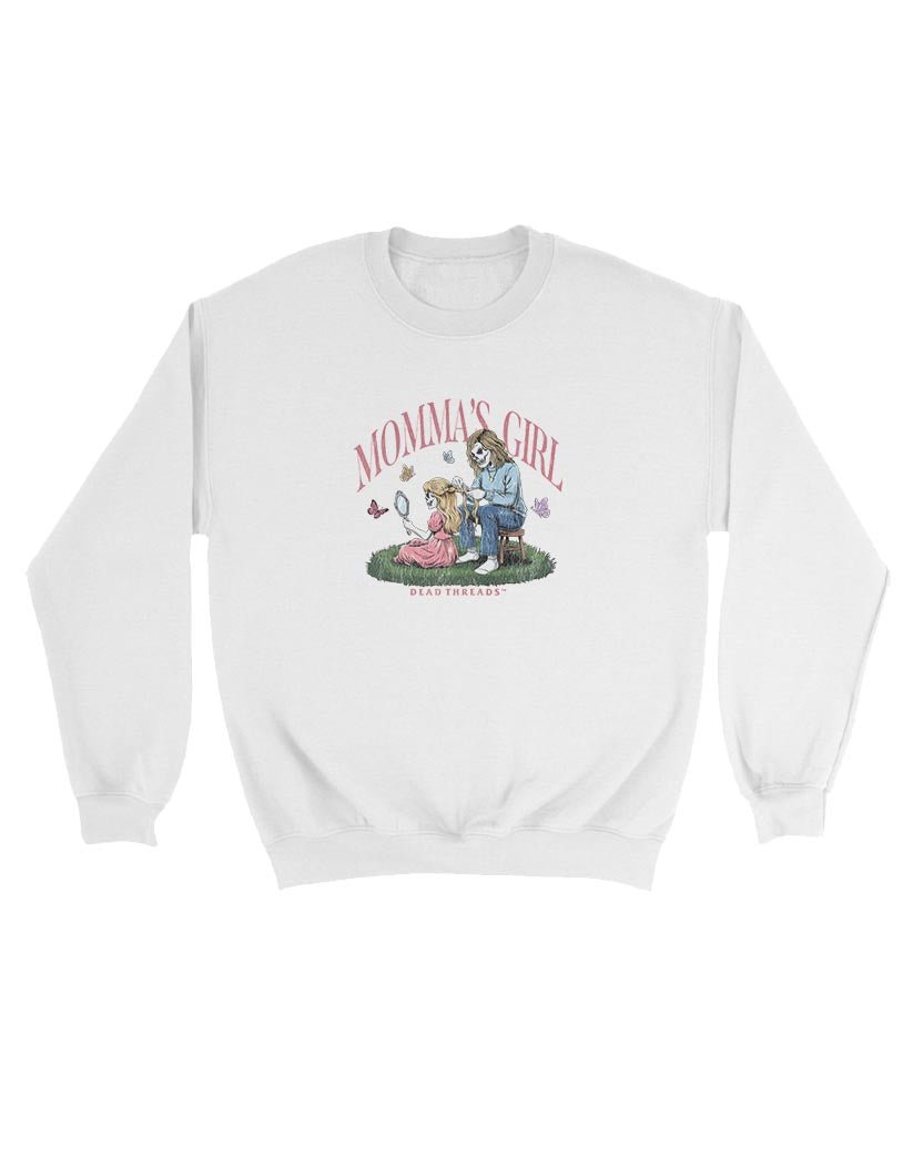 MOMMA’S GIRL- KIDS CREWNECK SWEATSHIRT – Kids clothes – Dead Threads Apparel