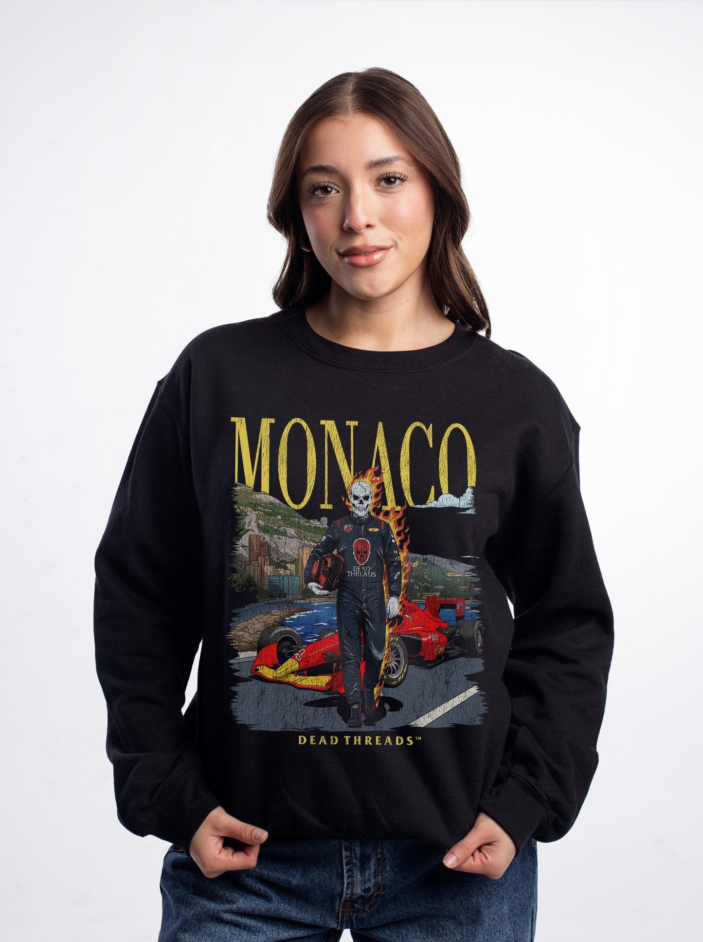 MONACO - CREWNECK SWEATSHIRT – Sweatshirt – Dead Threads Apparel