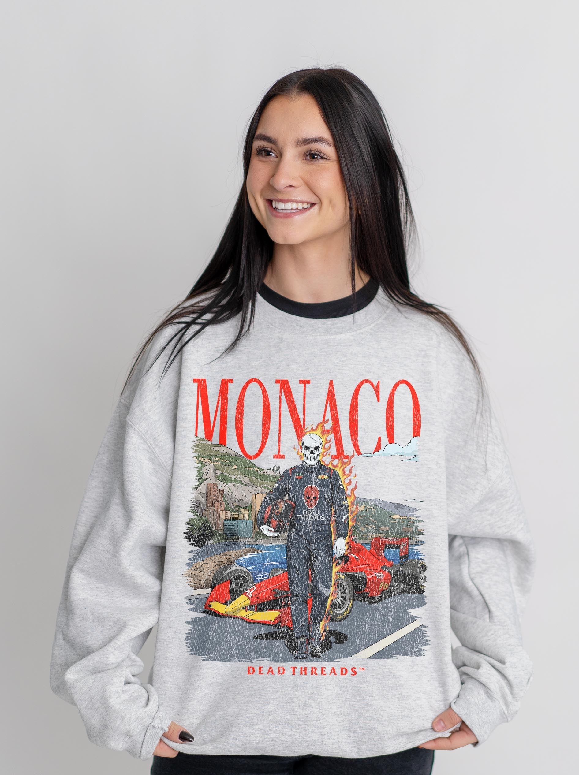 MONACO - CREWNECK SWEATSHIRT – Sweatshirt – Dead Threads Apparel