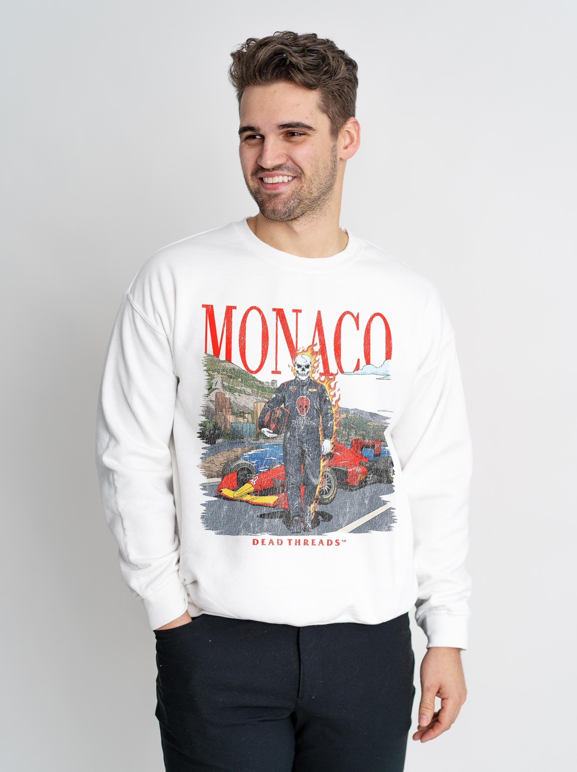 MONACO - CREWNECK SWEATSHIRT – Sweatshirt – Dead Threads Apparel