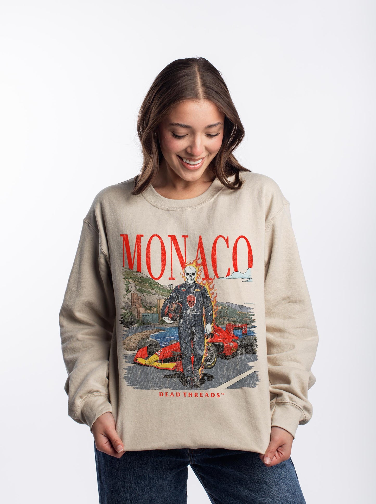 MONACO - CREWNECK SWEATSHIRT – Sweatshirt – Dead Threads Apparel