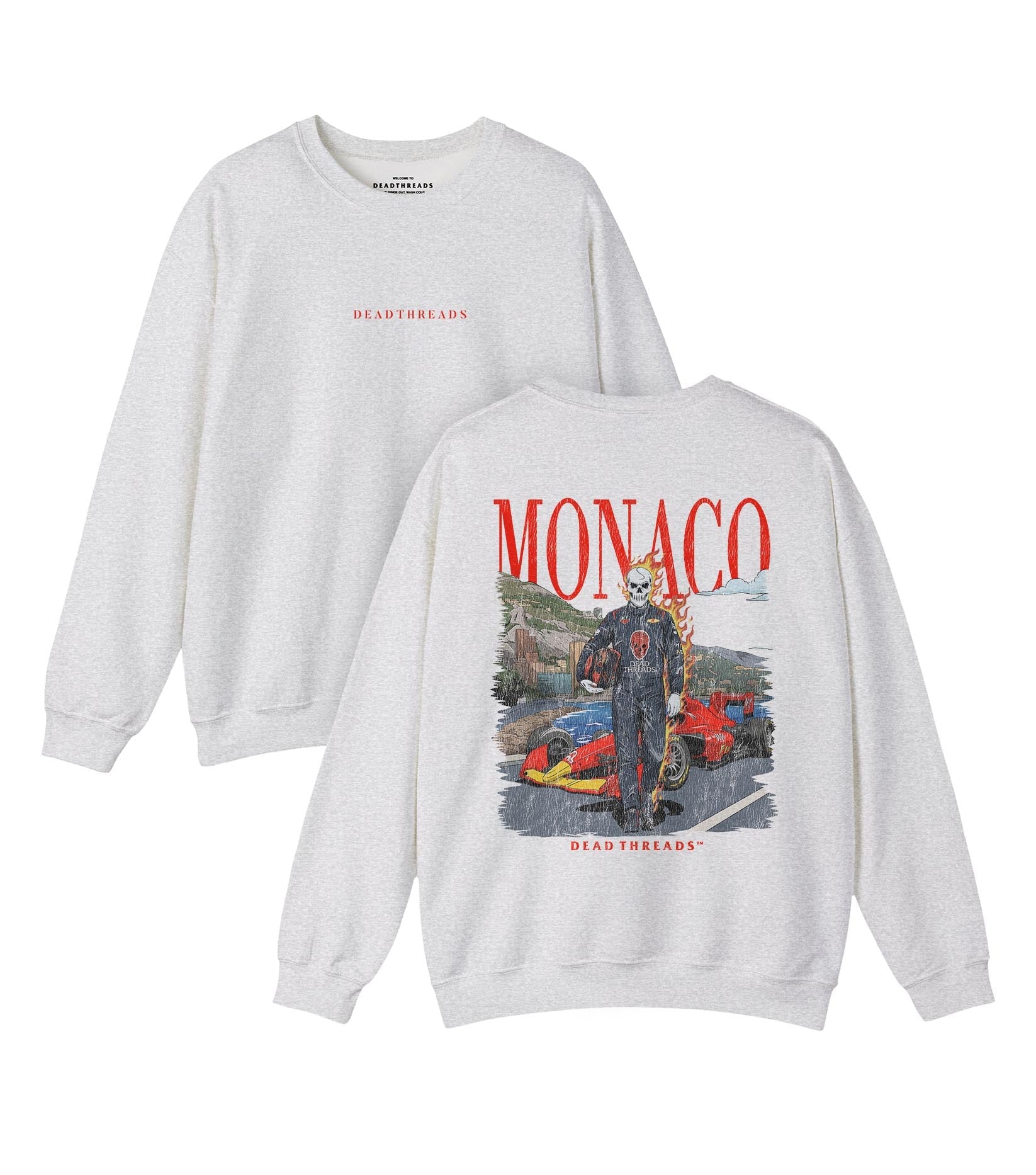 MONACO - “DT ESSENTIAL" CREWNECK SWEATSHIRT – Sweatshirt – Dead Threads Apparel