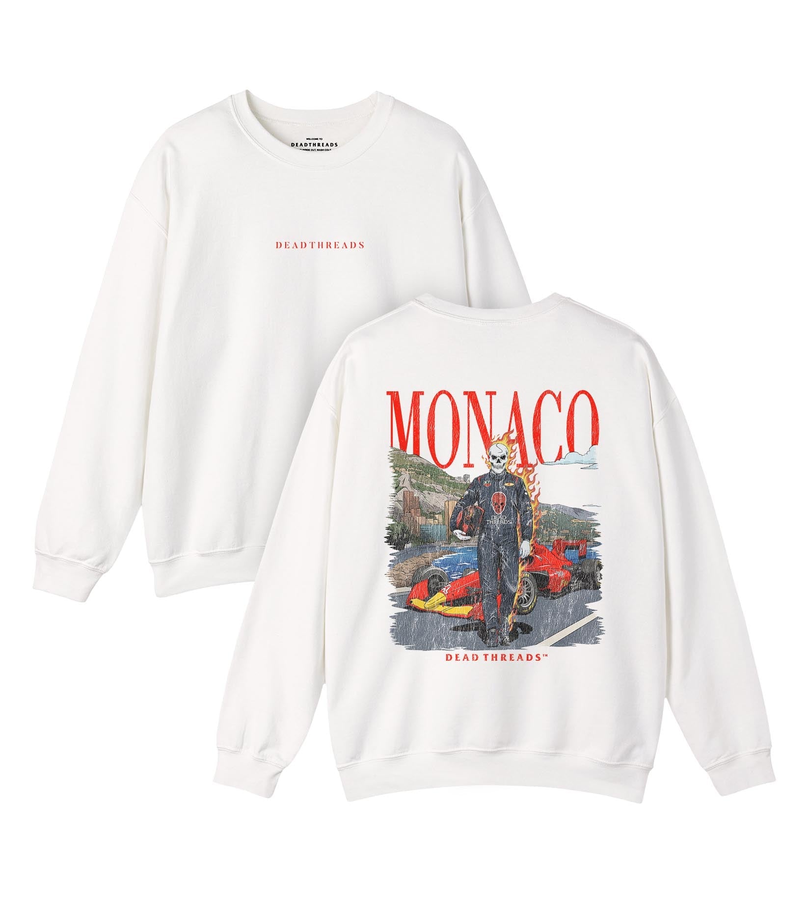 MONACO - “DT ESSENTIAL" CREWNECK SWEATSHIRT – Sweatshirt – Dead Threads Apparel