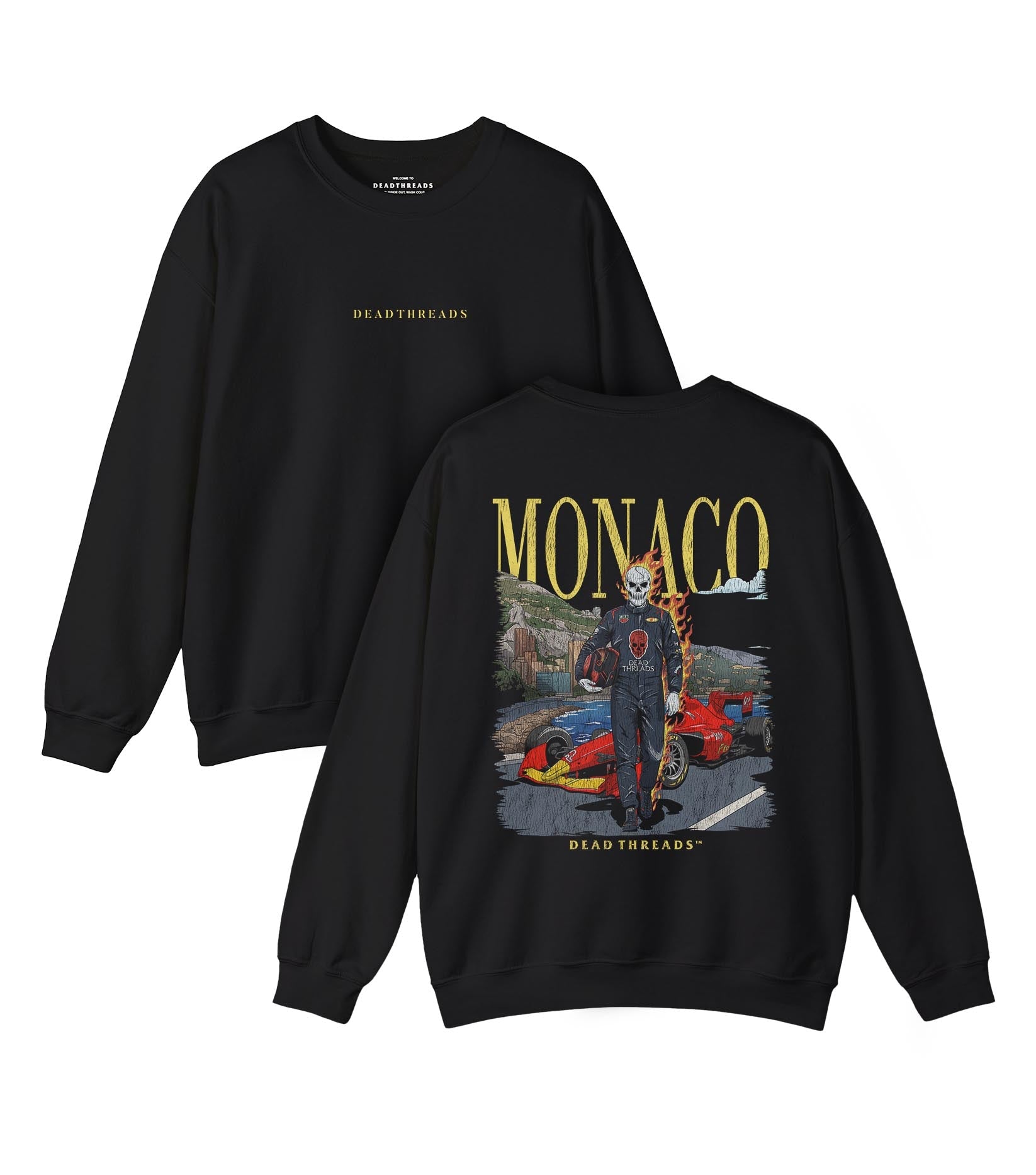 MONACO - “DT ESSENTIAL" CREWNECK SWEATSHIRT – Sweatshirt – Dead Threads Apparel