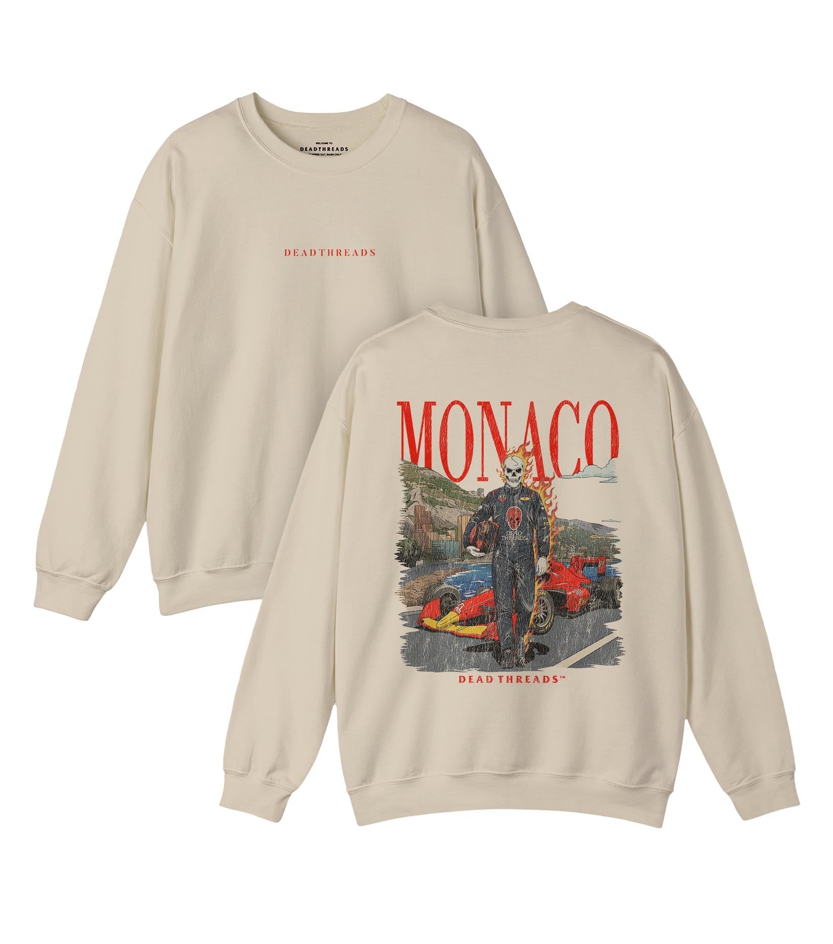 MONACO - “DT ESSENTIAL" CREWNECK SWEATSHIRT – Sweatshirt – Dead Threads Apparel