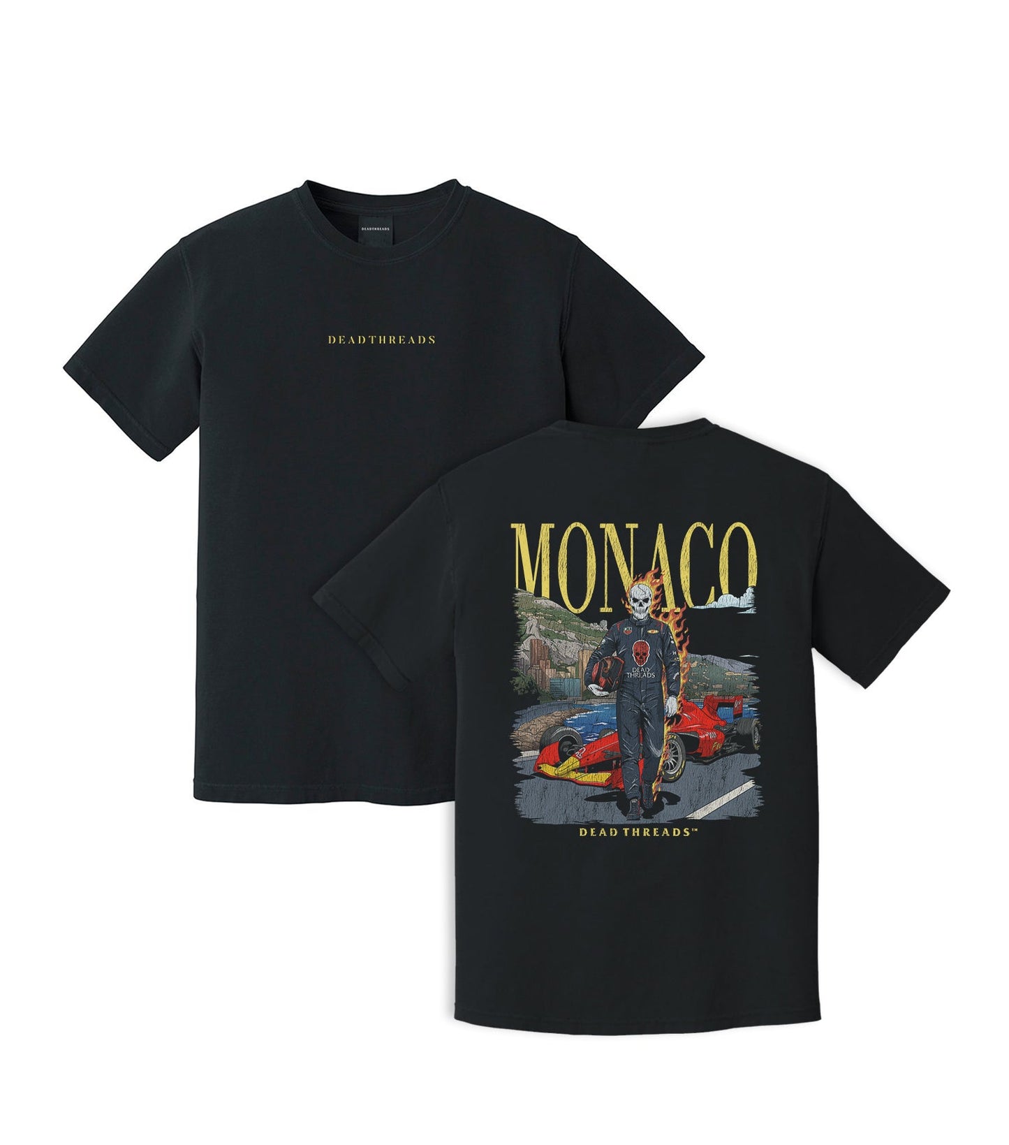 MONACO - “DT ESSENTIAL" PREMIUM T-SHIRT – T-Shirt – Dead Threads Apparel