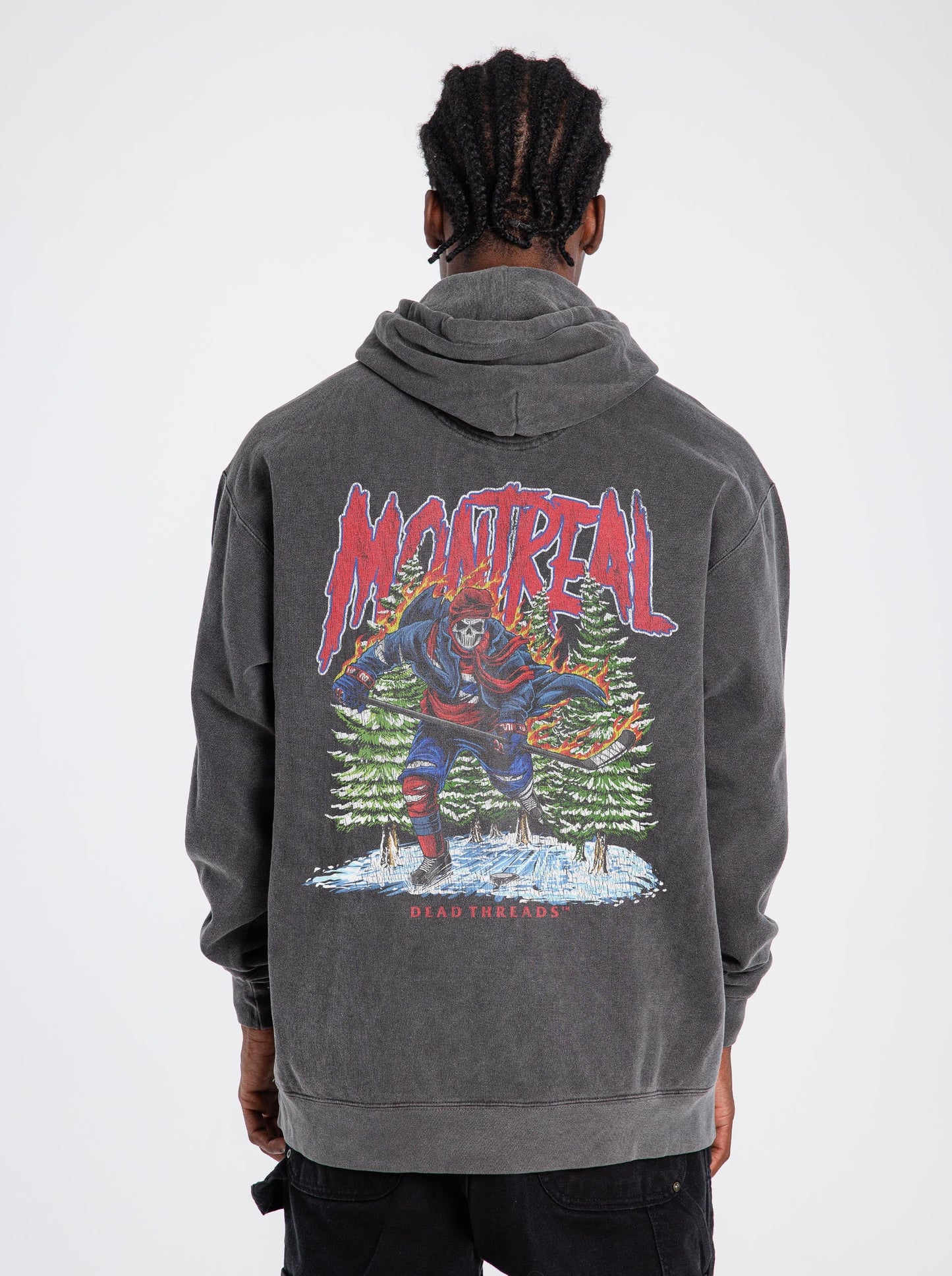 MONTREAL HOCKEY - “DT ESSENTIAL" HOODIE – Hoodie – Dead Threads Apparel