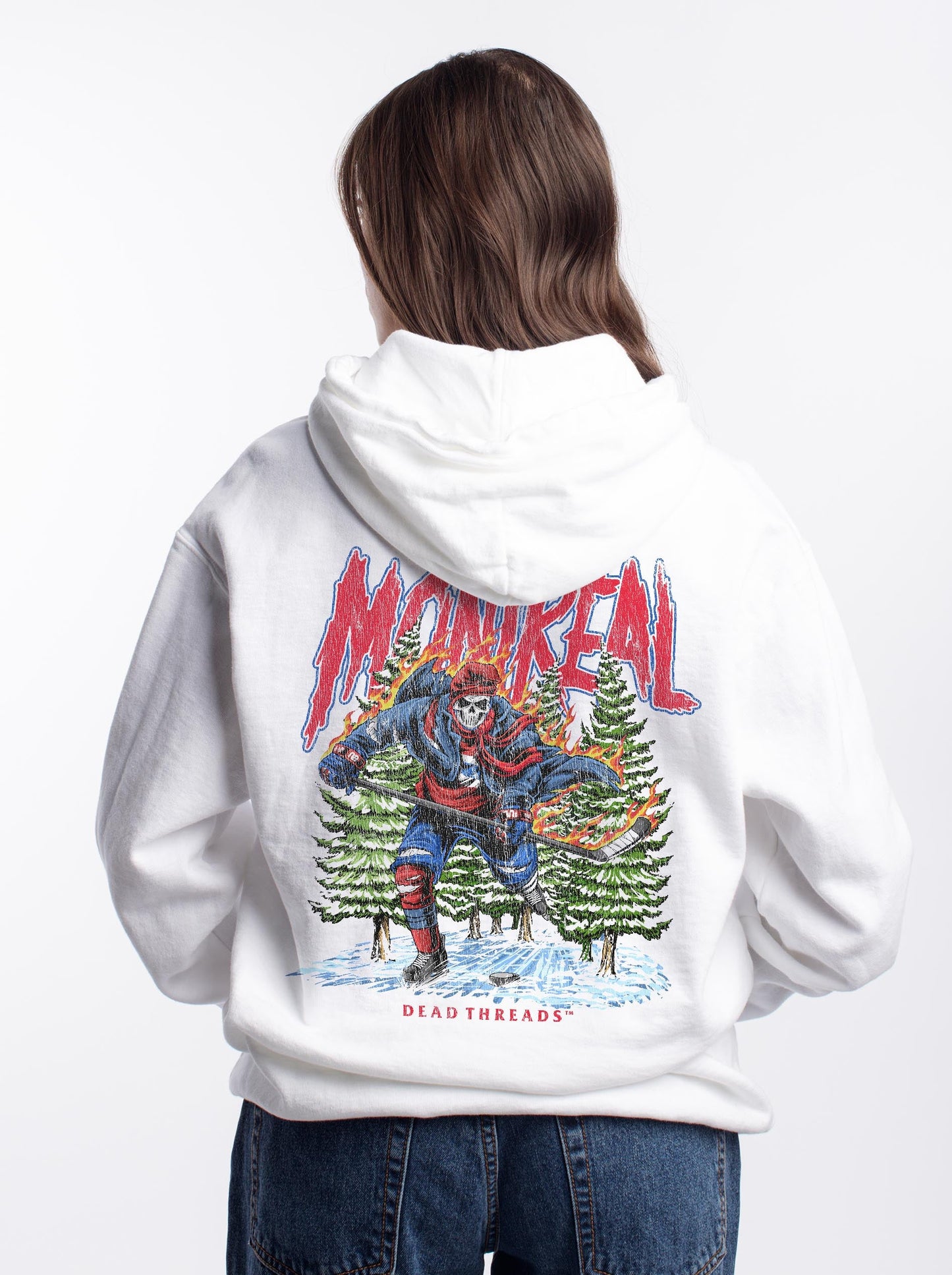 MONTREAL HOCKEY - “DT ESSENTIAL" HOODIE – Hoodie – Dead Threads Apparel