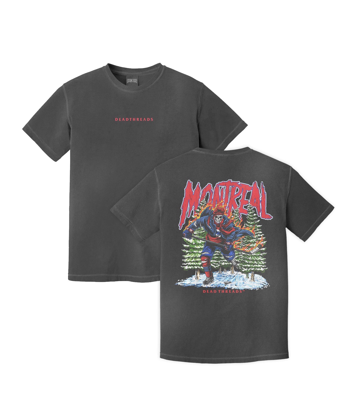 MONTREAL HOCKEY - “DT ESSENTIAL" PREMIUM T - SHIRT – T-Shirt – Dead Threads Apparel