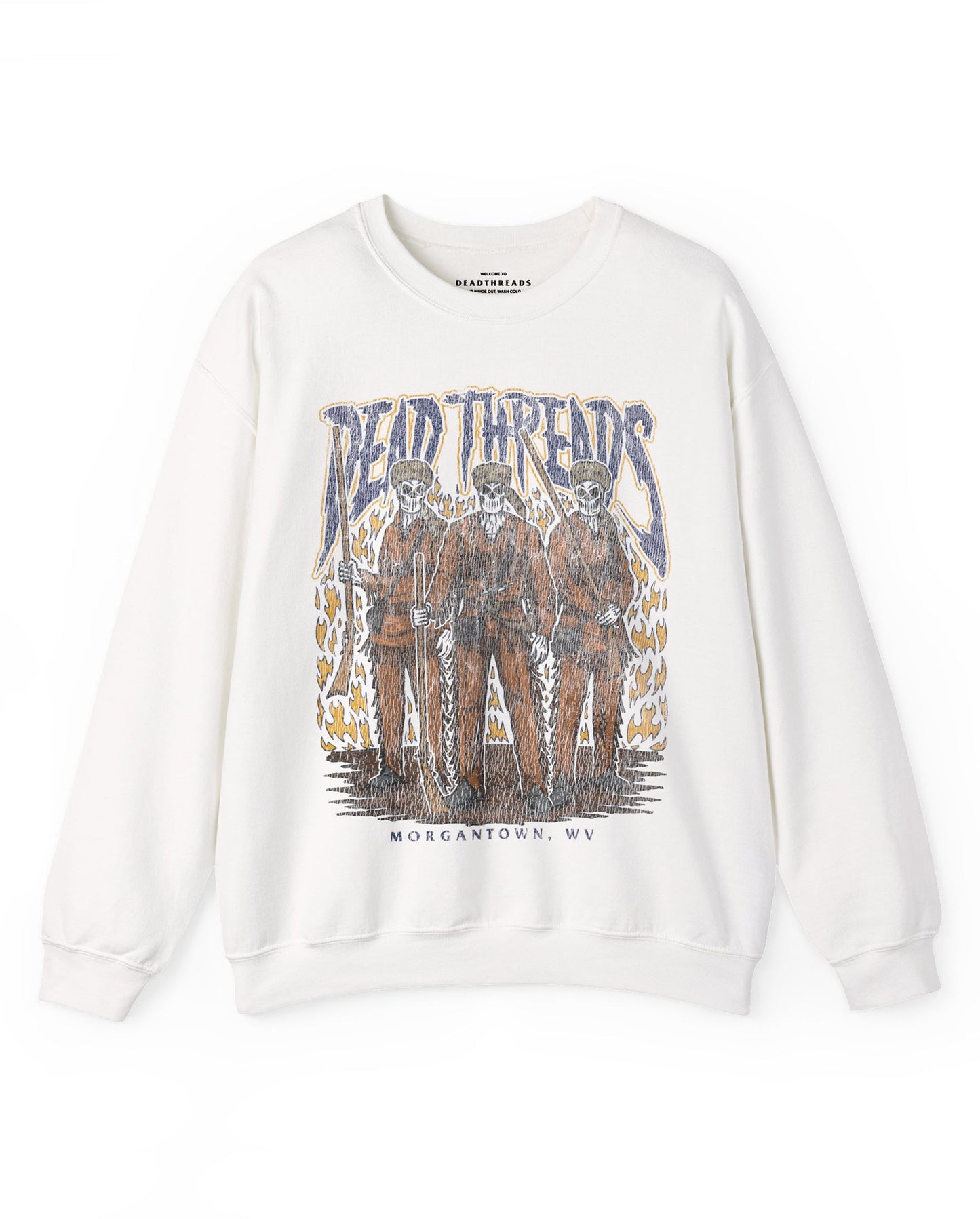MORGANTOWN - CREWNECK SWEATSHIRT – Sweatshirt – Dead Threads Apparel