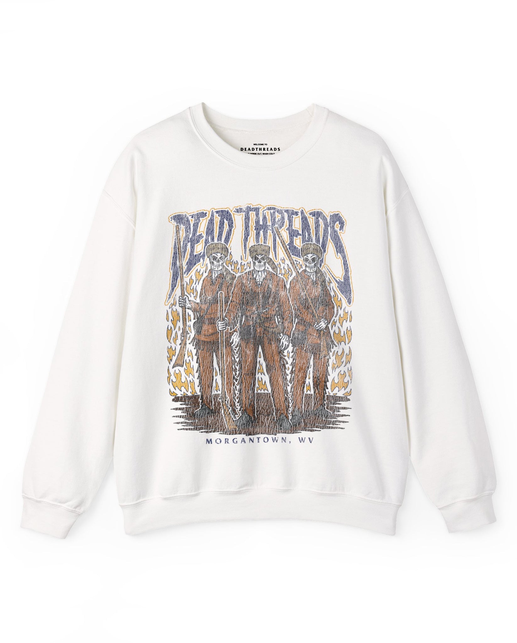 MORGANTOWN - CREWNECK SWEATSHIRT – Sweatshirt – Dead Threads Apparel