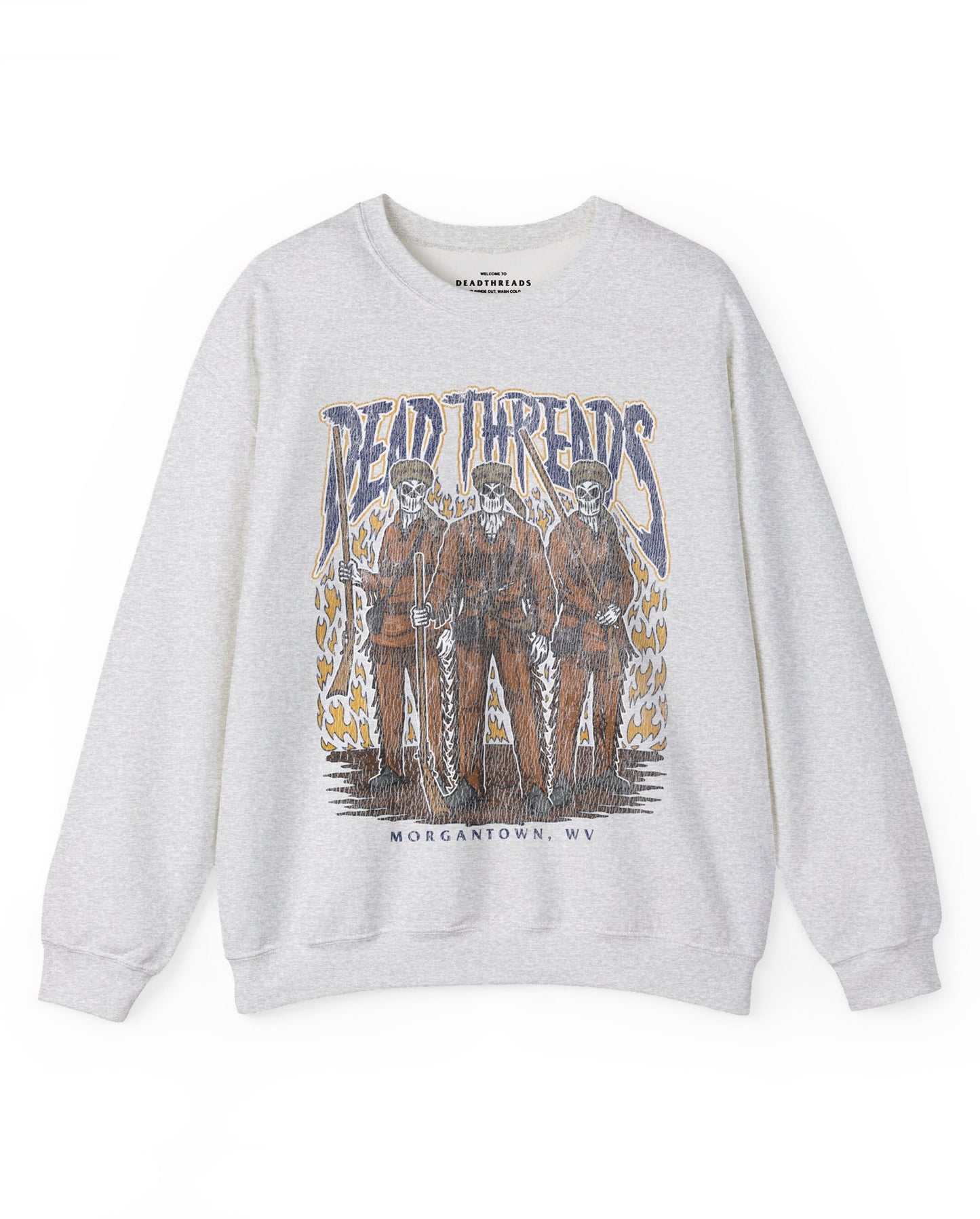 MORGANTOWN - CREWNECK SWEATSHIRT – Sweatshirt – Dead Threads Apparel