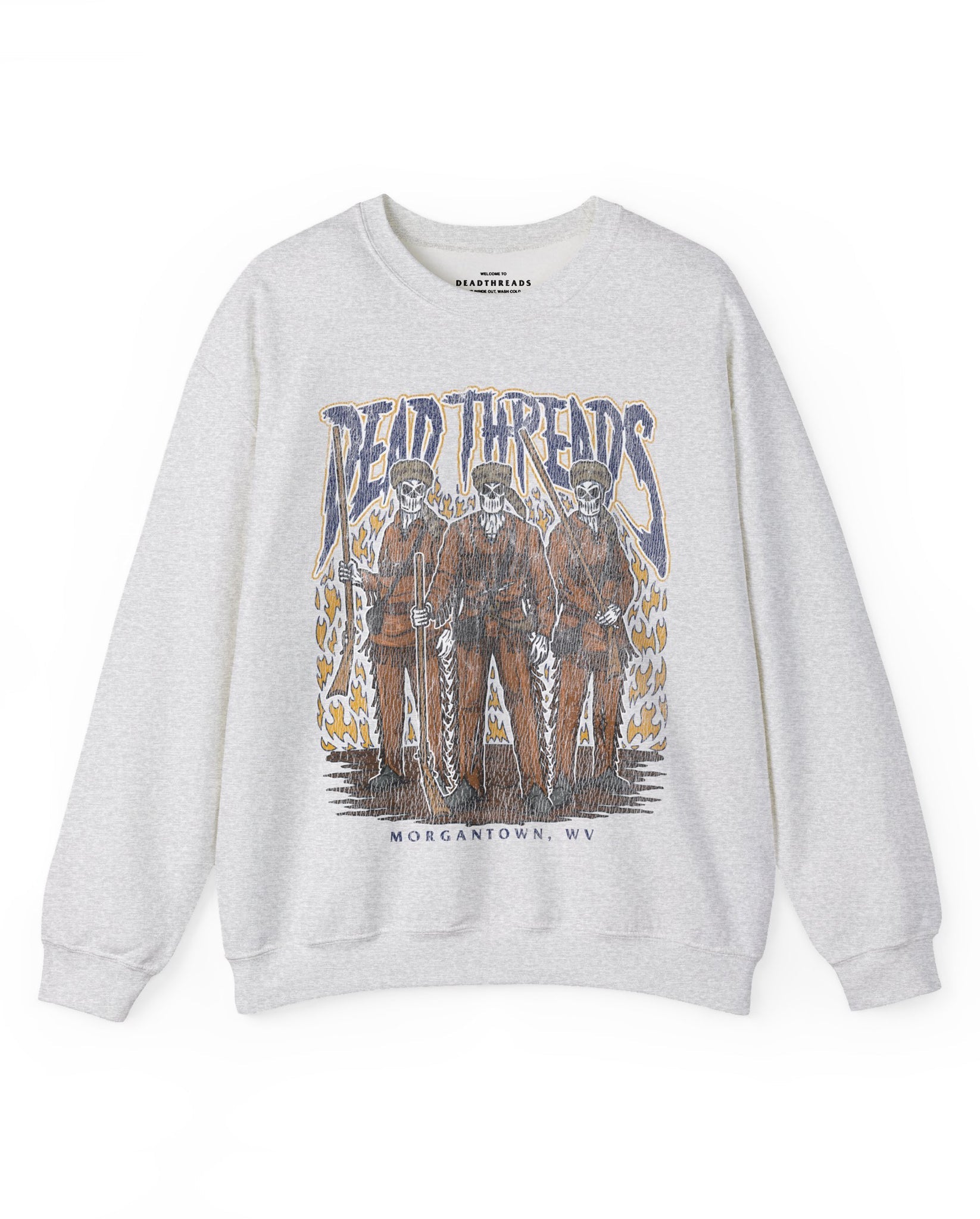 MORGANTOWN - CREWNECK SWEATSHIRT – Sweatshirt – Dead Threads Apparel