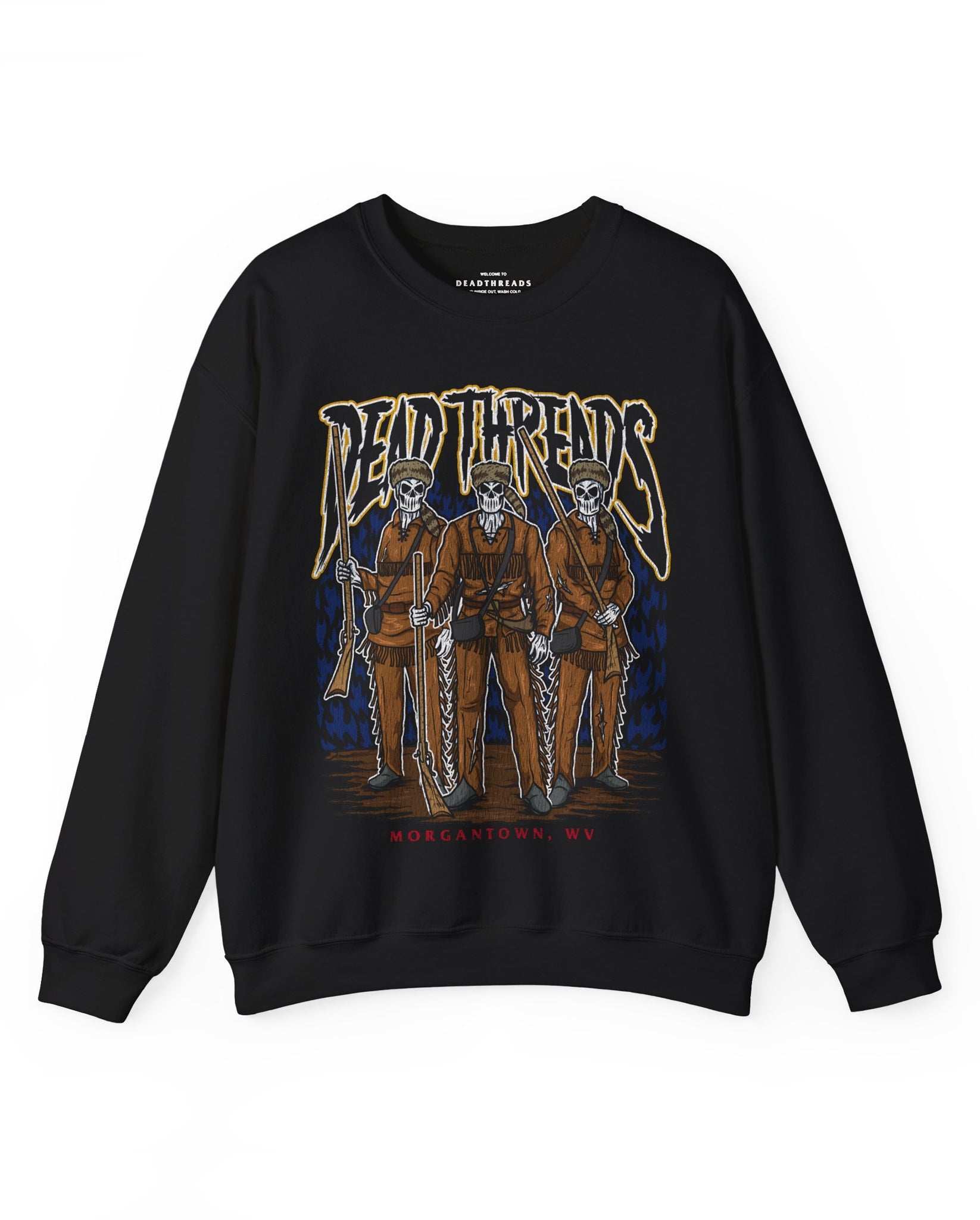 MORGANTOWN - CREWNECK SWEATSHIRT – Sweatshirt – Dead Threads Apparel