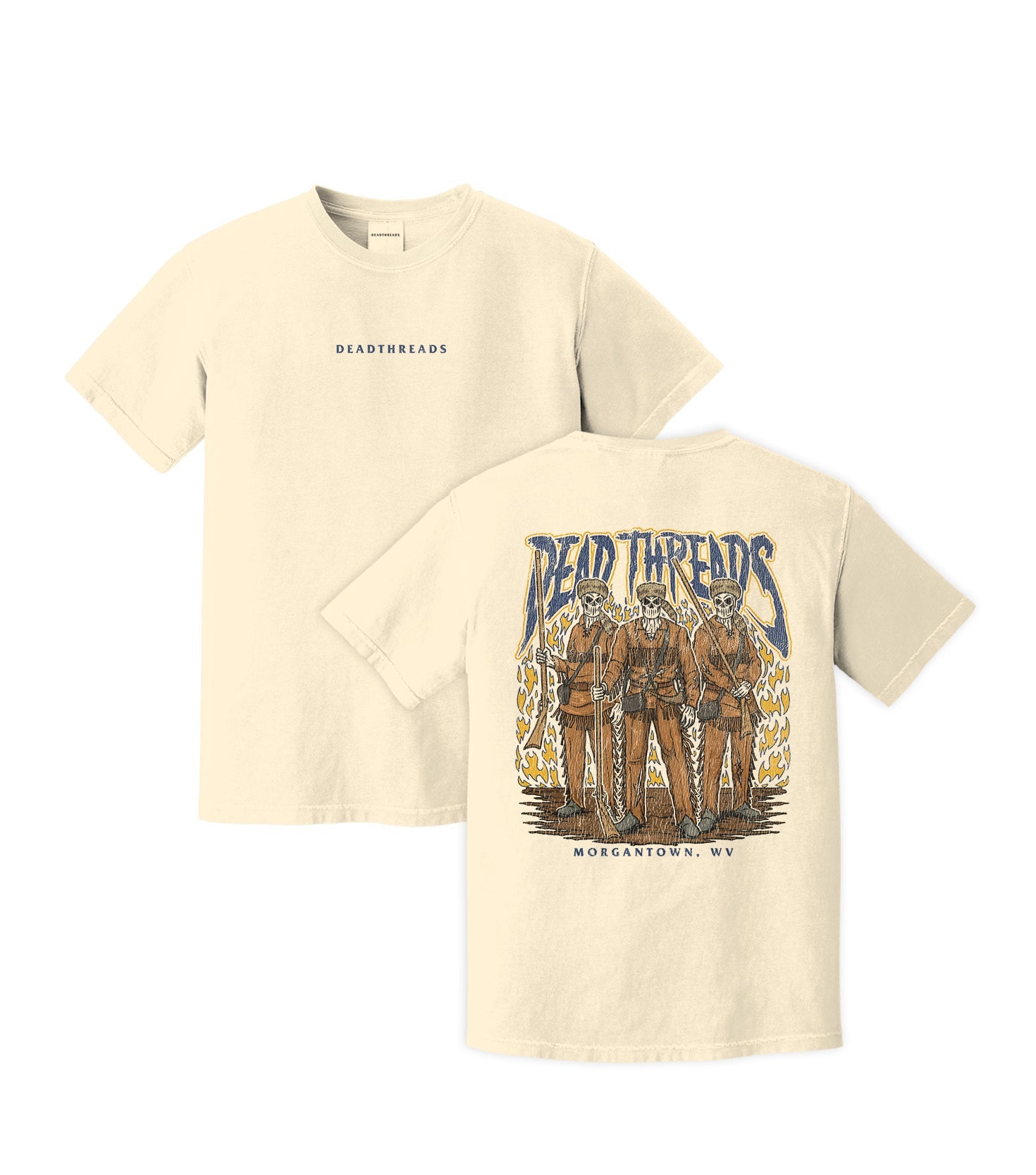 MORGANTOWN - “DT ESSENTIAL" PREMIUM T - SHIRT – T-Shirt – Dead Threads Apparel