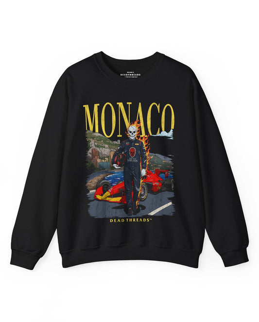 MOTORS IN MONACO - CREWNECK SWEATSHIRT – Sweatshirt – Dead Threads Apparel
