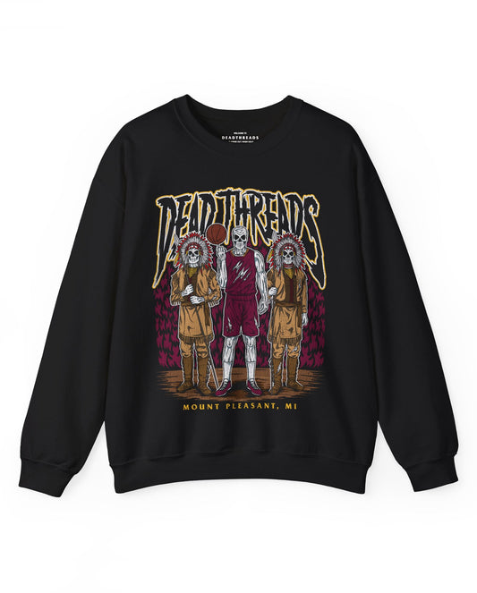MOUNT PLEASANT BASKETBALL - CREWNECK SWEATSHIRT – Sweatshirt – Dead Threads Apparel