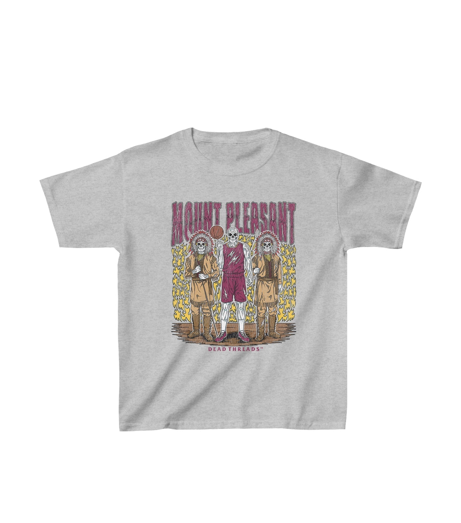 MOUNT PLEASANT BASKETBALL - KIDS – Kids clothes – Dead Threads Apparel