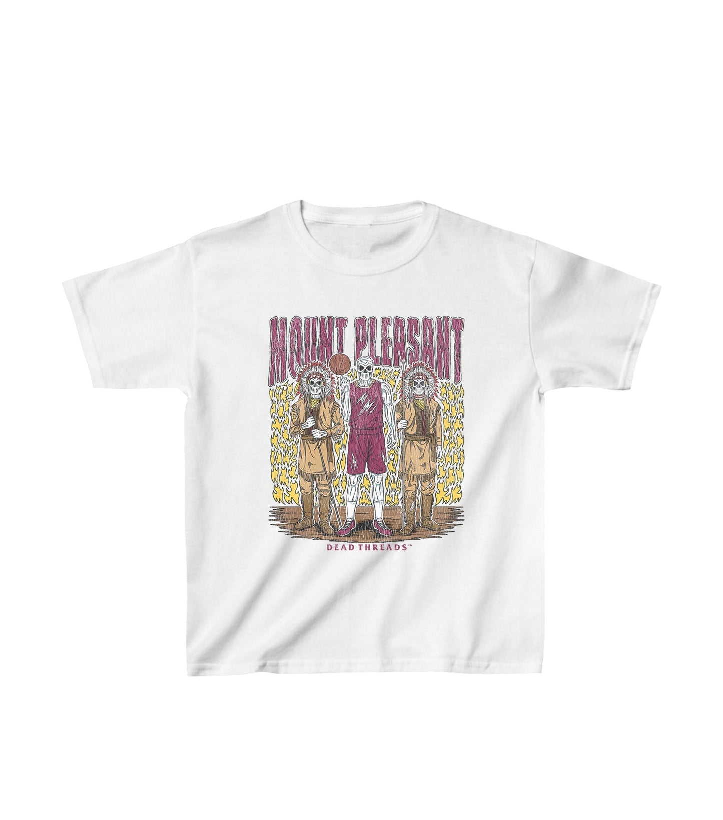 MOUNT PLEASANT BASKETBALL - KIDS – Kids clothes – Dead Threads Apparel