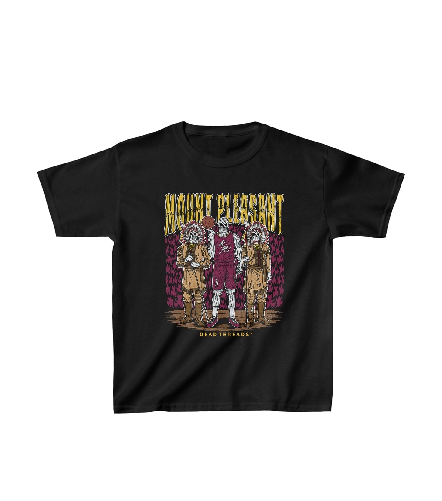 MOUNT PLEASANT BASKETBALL - KIDS – Kids clothes – Dead Threads Apparel