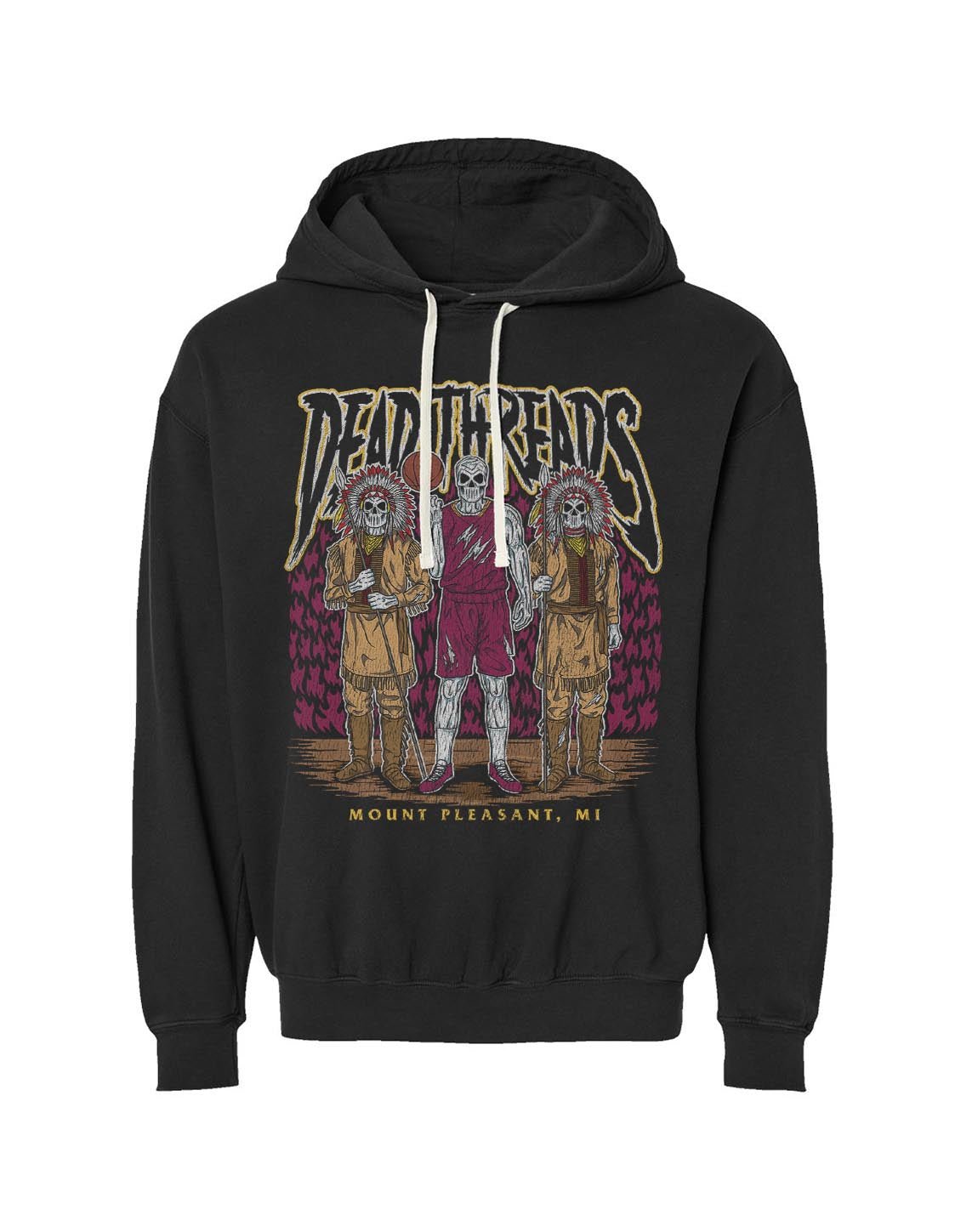 MOUNT PLEASANT BASKETBALL - LIGHTWEIGHT HOODIE – Lightweight – Dead Threads Apparel