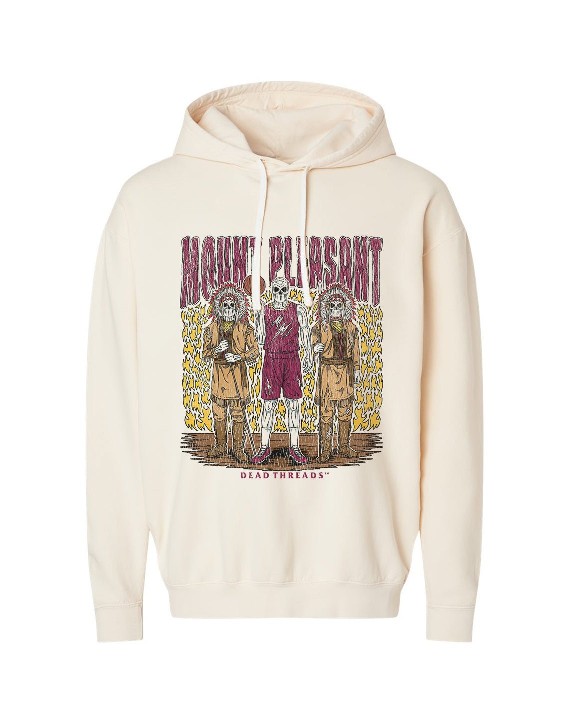 MOUNT PLEASANT BASKETBALL - LIGHTWEIGHT HOODIE – Lightweight – Dead Threads Apparel