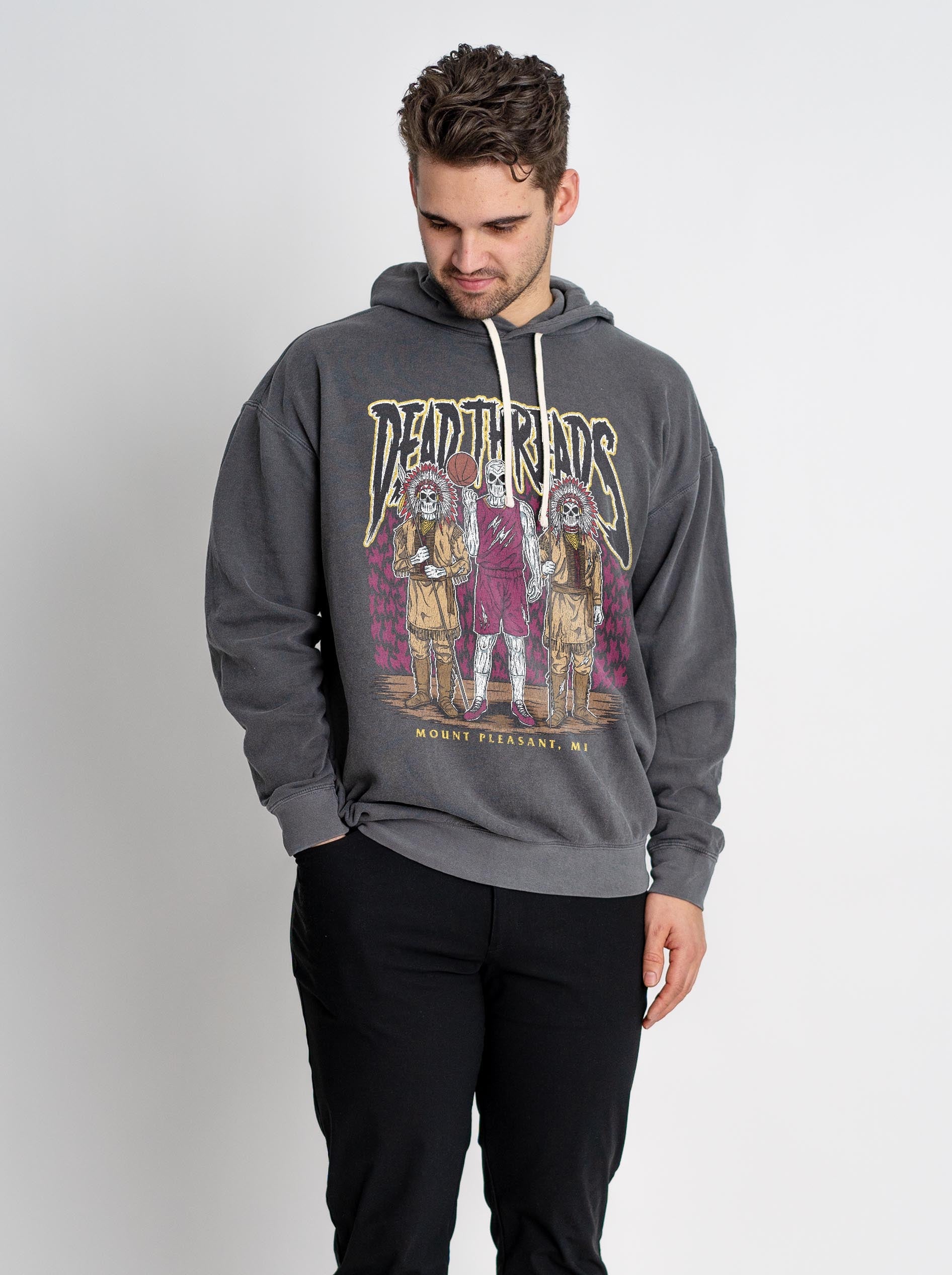 MOUNT PLEASANT BASKETBALL - LIGHTWEIGHT HOODIE – Lightweight – Dead Threads Apparel