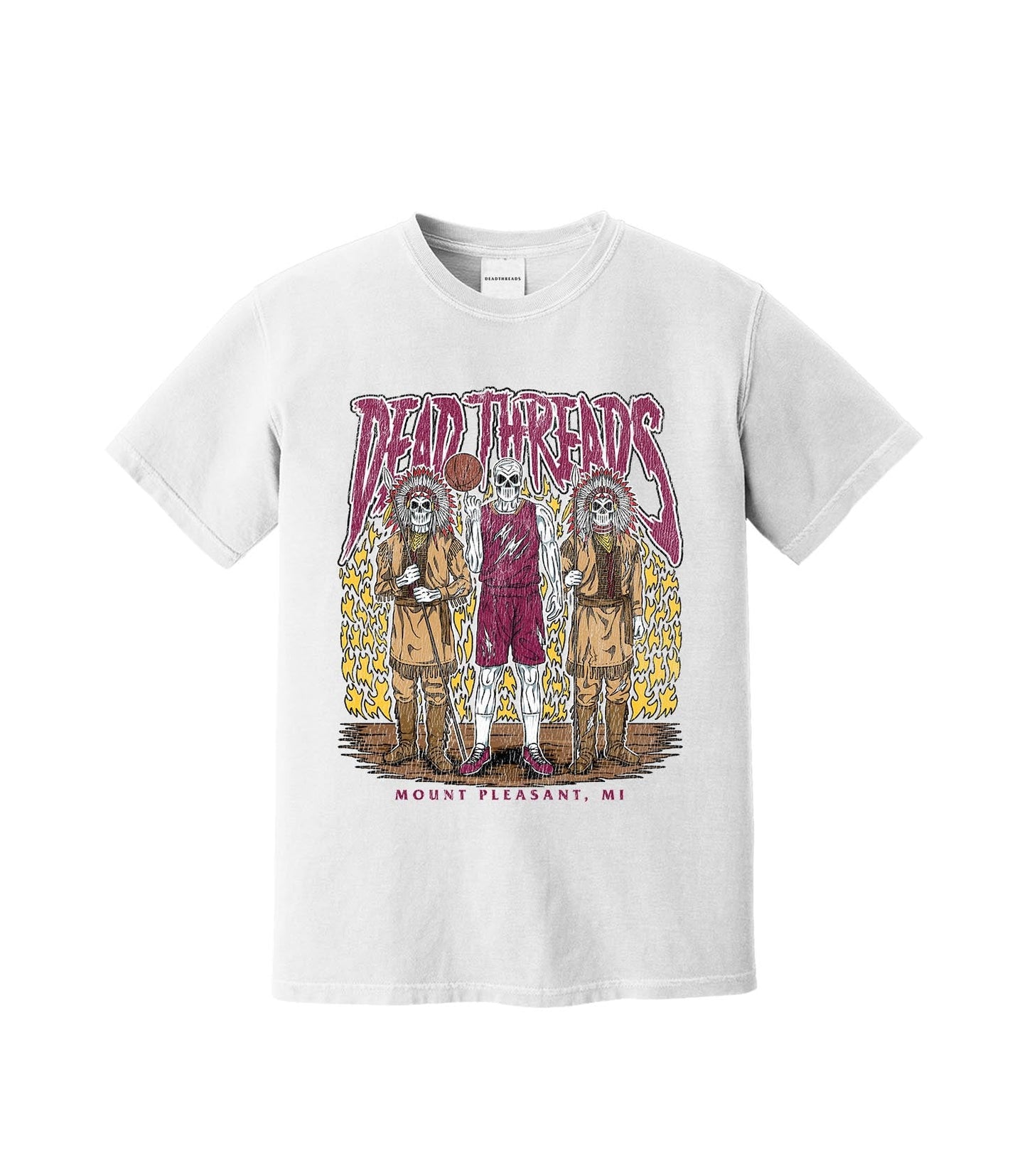 MOUNT PLEASANT BASKETBALL – T-Shirt – Dead Threads Apparel