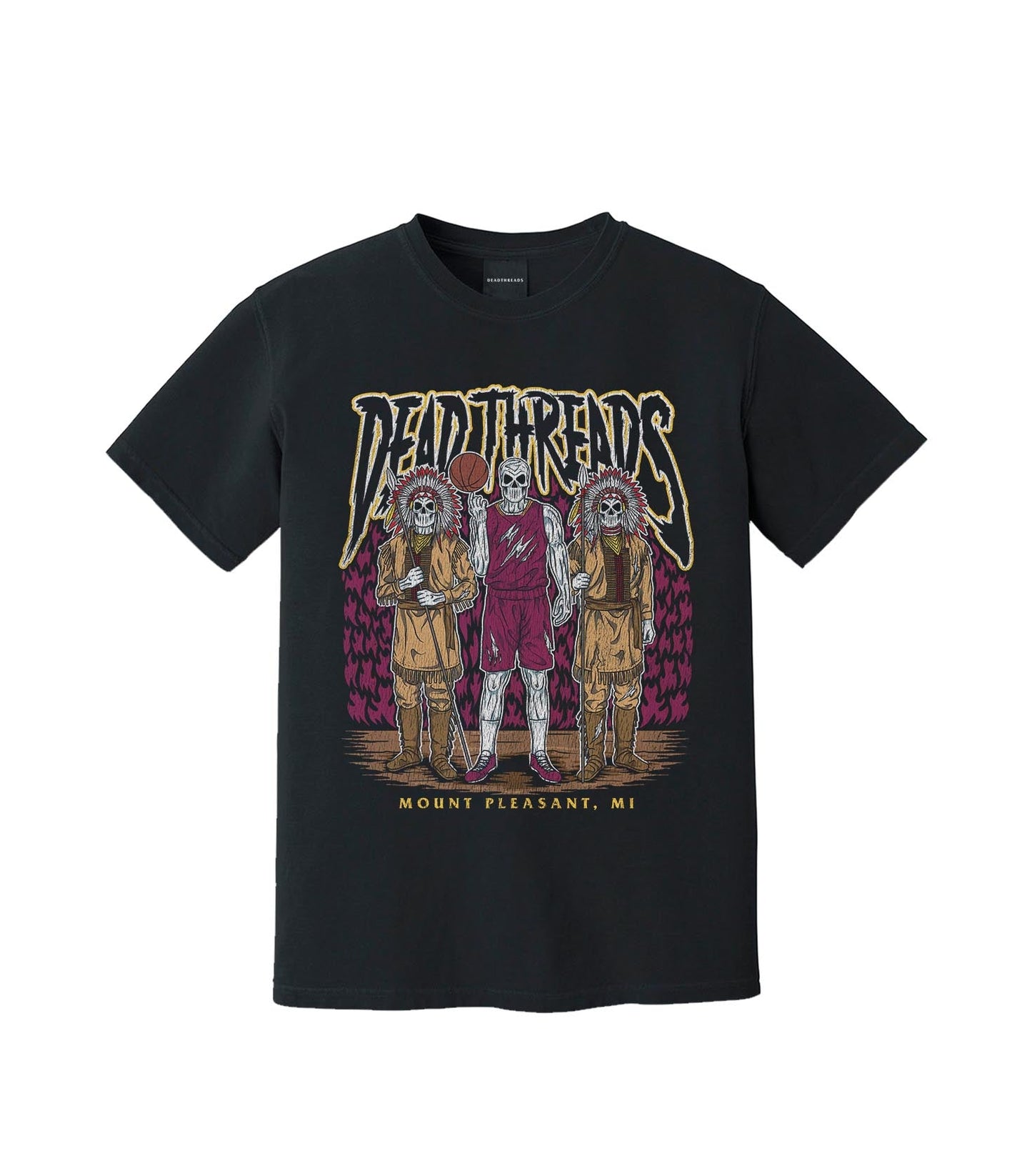 MOUNT PLEASANT BASKETBALL – T-Shirt – Dead Threads Apparel