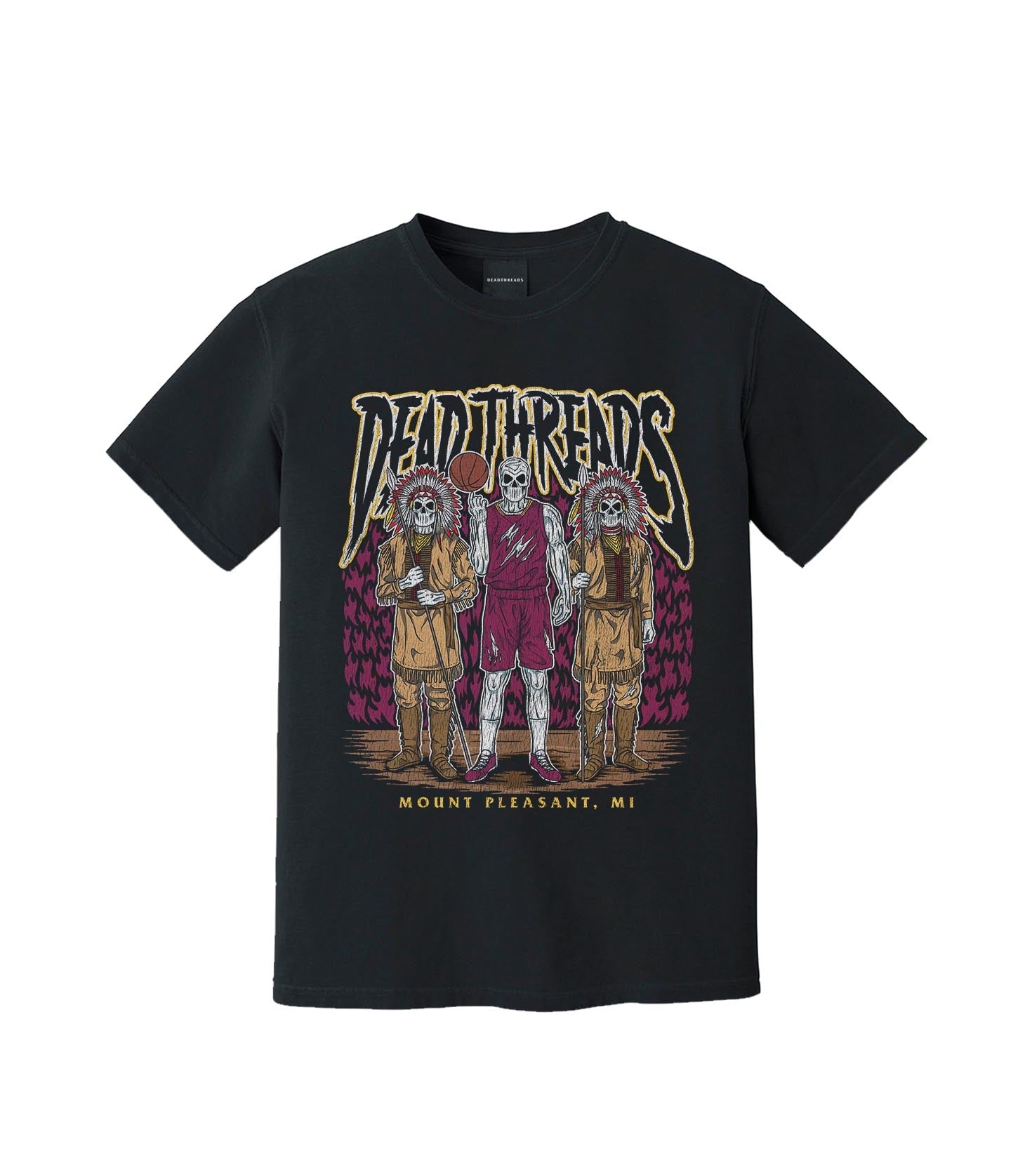 MOUNT PLEASANT BASKETBALL – T-Shirt – Dead Threads Apparel