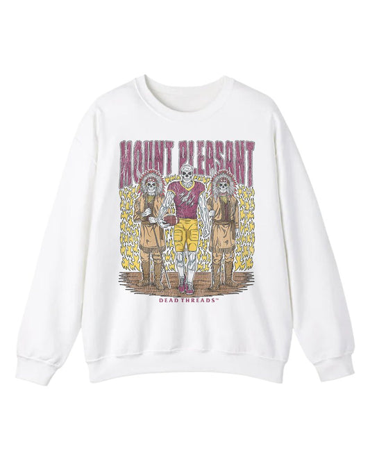 MOUNT PLEASANT FOOTBALL CREWNECK SWEATSHIRT – Sweatshirt – Dead Threads Apparel