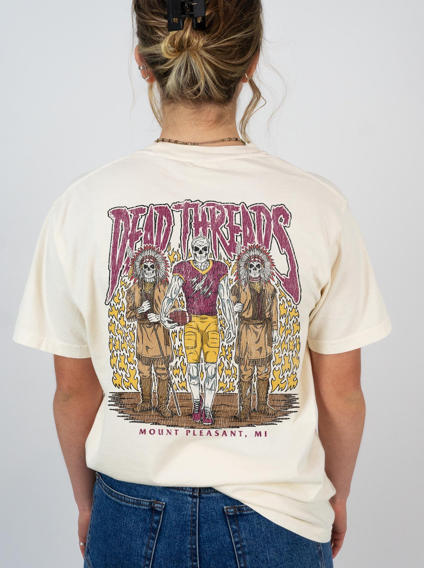 MOUNT PLEASANT FOOTBALL - “DT ESSENTIAL" PREMIUM T-SHIRT – T-Shirt – Dead Threads Apparel