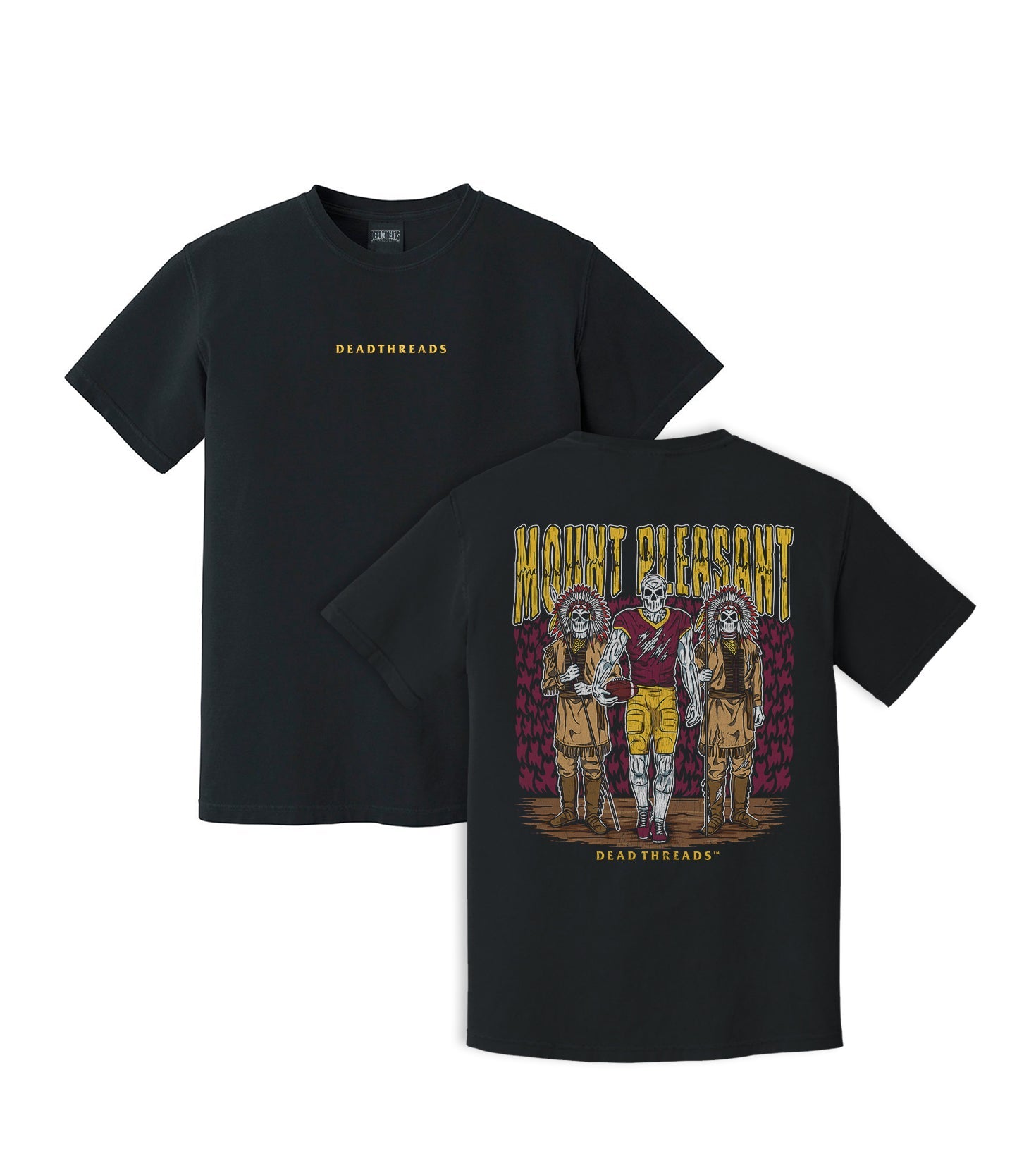 MOUNT PLEASANT FOOTBALL - “DT ESSENTIAL" PREMIUM T - SHIRT – T-Shirt – Dead Threads Apparel