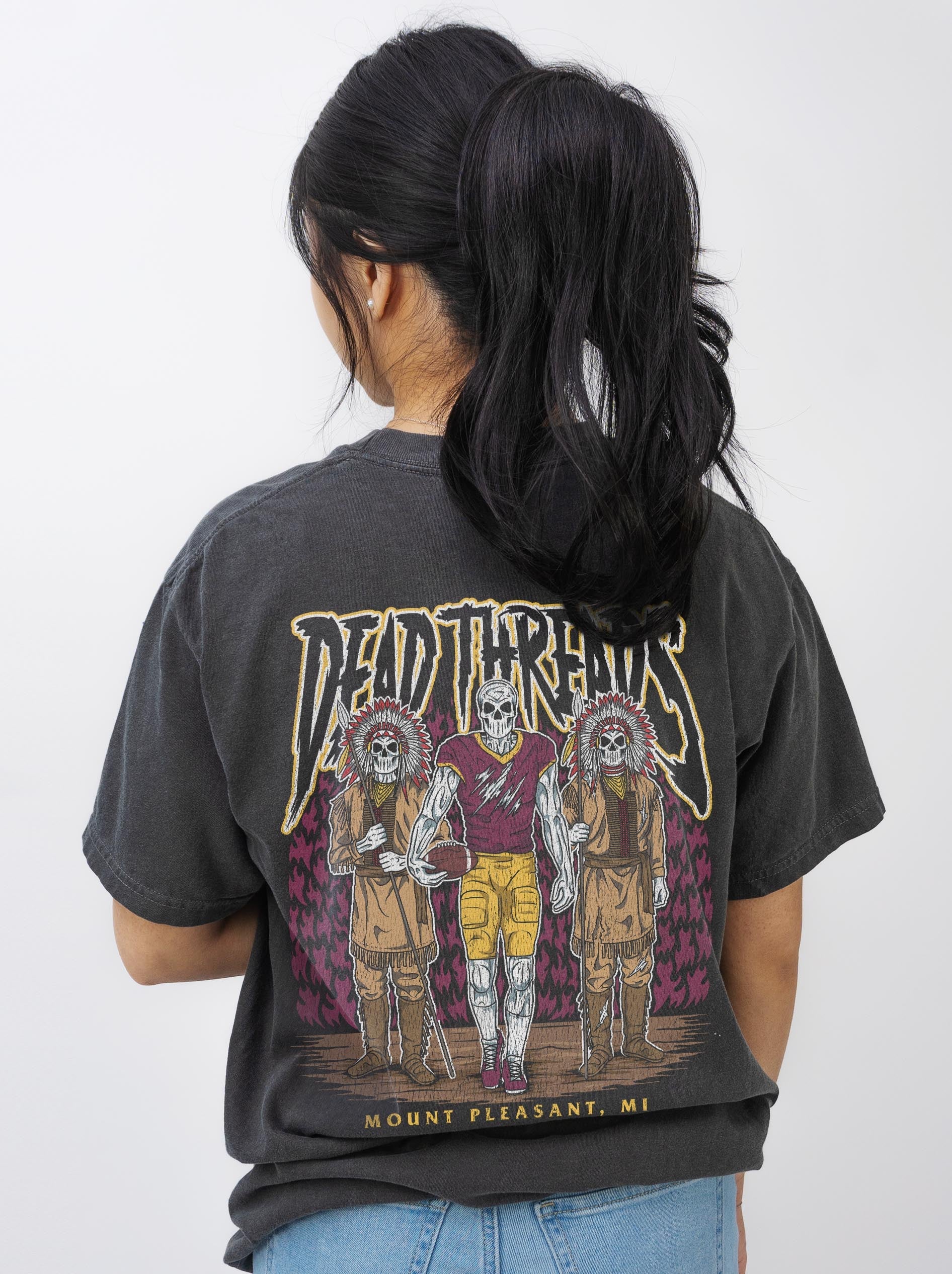 MOUNT PLEASANT FOOTBALL - “DT ESSENTIAL" PREMIUM T-SHIRT – T-Shirt – Dead Threads Apparel
