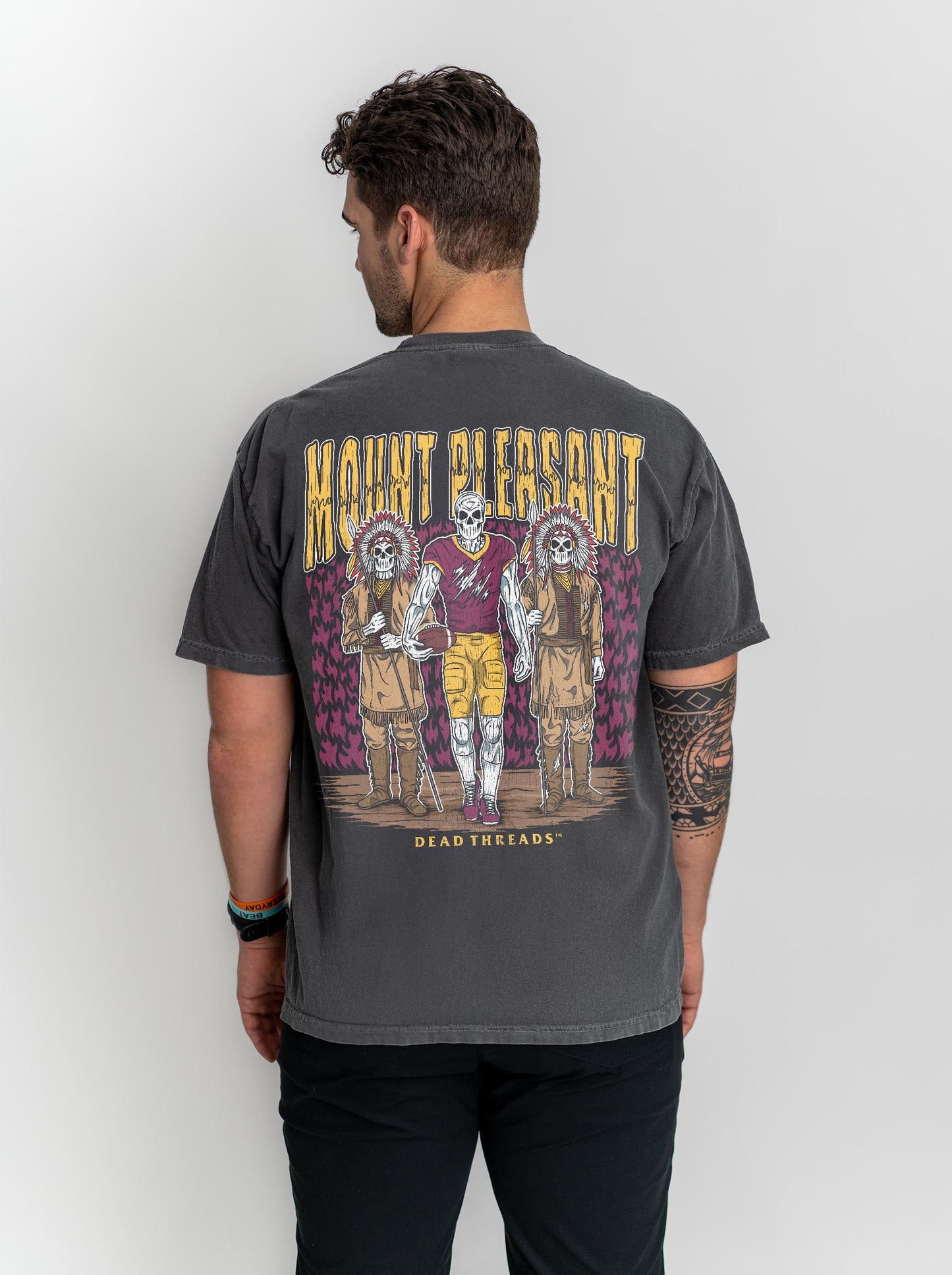 MOUNT PLEASANT FOOTBALL - “DT ESSENTIAL" PREMIUM T - SHIRT – T-Shirt – Dead Threads Apparel