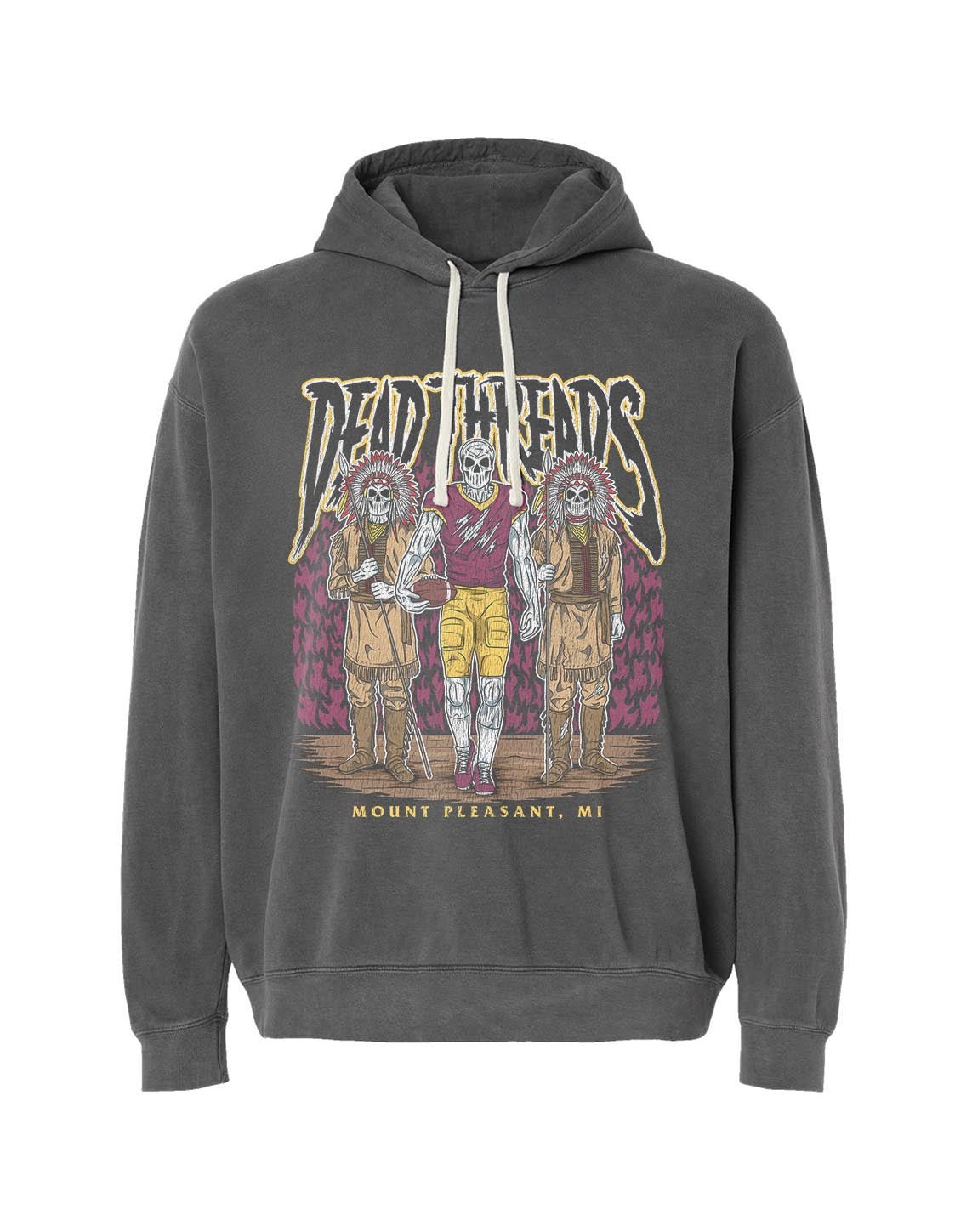 MOUNT PLEASANT FOOTBALL - LIGHTWEIGHT HOODIE – Lightweight – Dead Threads Apparel