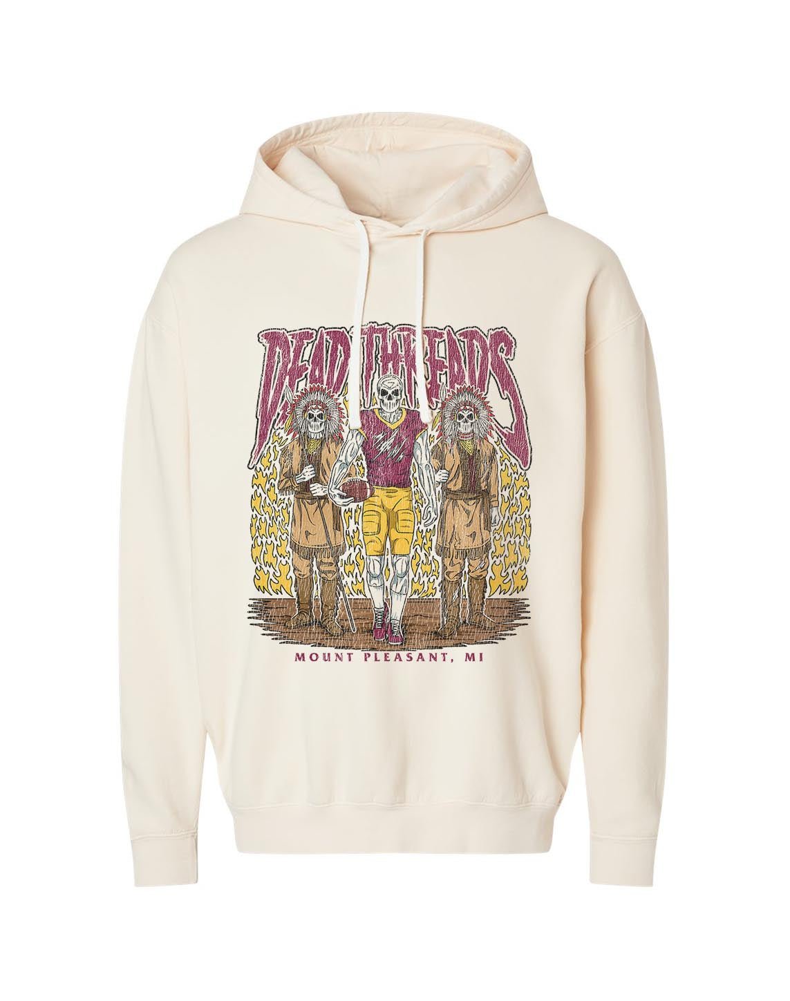 MOUNT PLEASANT FOOTBALL - LIGHTWEIGHT HOODIE – Lightweight – Dead Threads Apparel