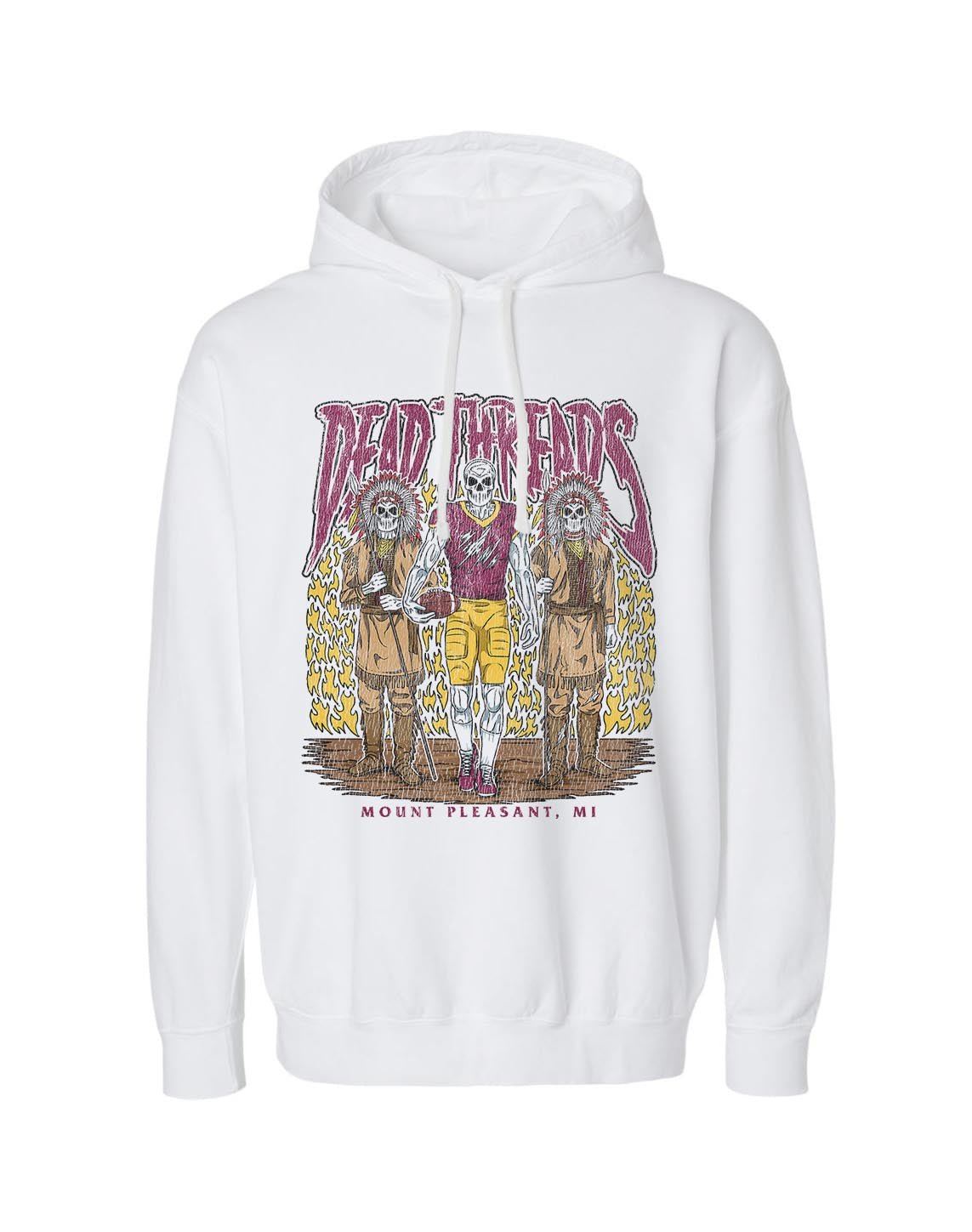 MOUNT PLEASANT FOOTBALL - LIGHTWEIGHT HOODIE – Lightweight – Dead Threads Apparel