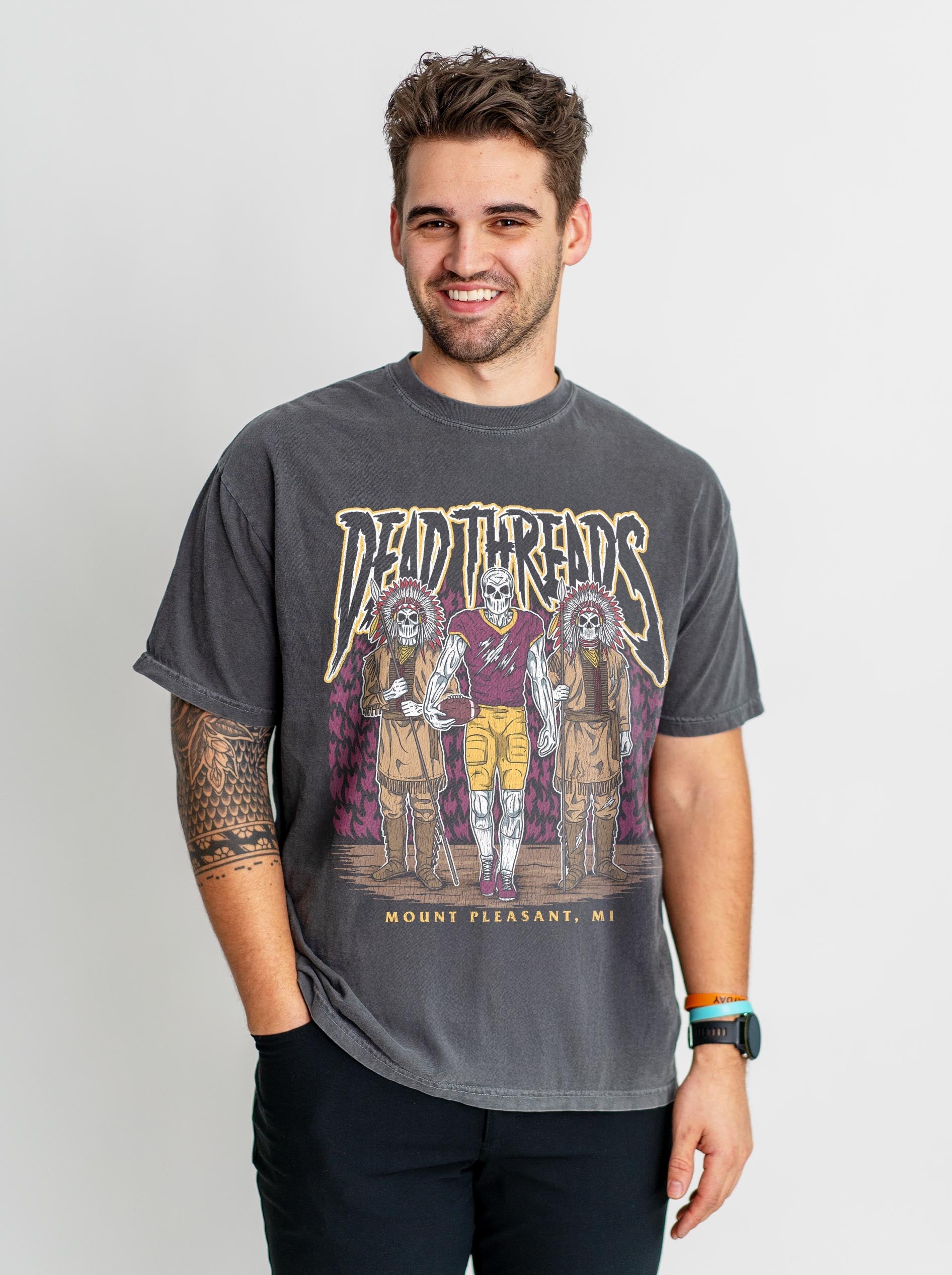 MOUNT PLEASANT FOOTBALL – T-Shirt – Dead Threads Apparel