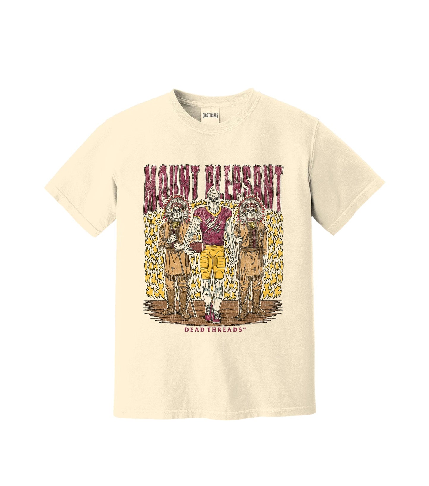 MOUNT PLEASANT FOOTBALL – T-Shirt – Dead Threads Apparel