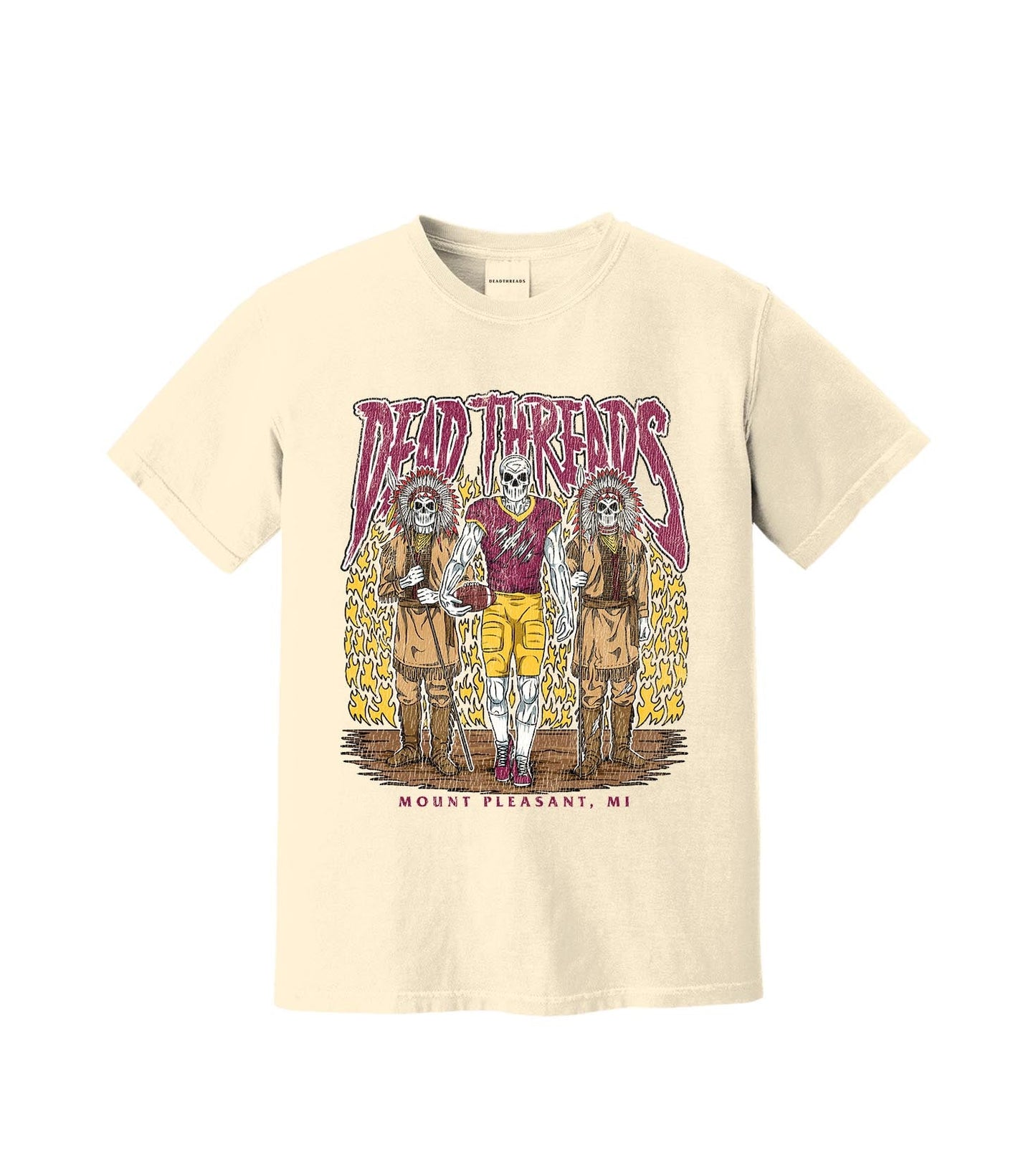 MOUNT PLEASANT FOOTBALL – T-Shirt – Dead Threads Apparel