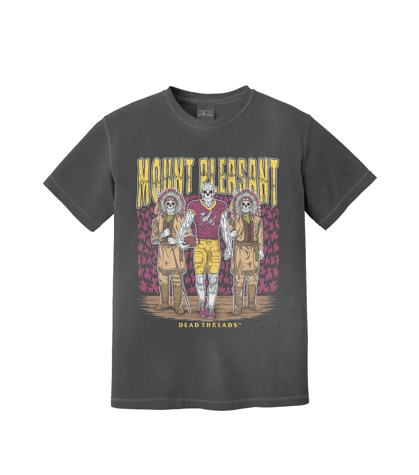MOUNT PLEASANT FOOTBALL – T-Shirt – Dead Threads Apparel
