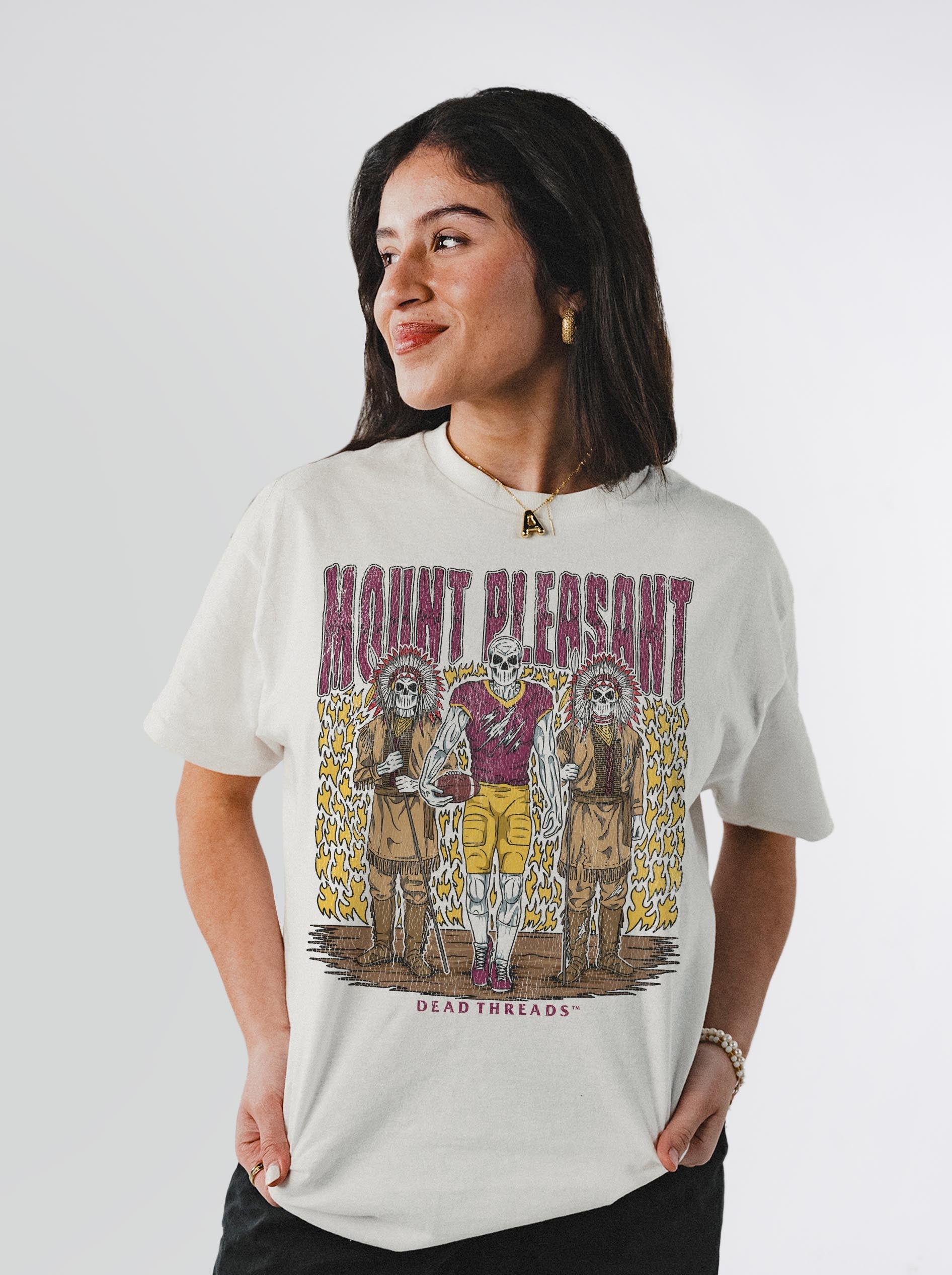 MOUNT PLEASANT FOOTBALL – T-Shirt – Dead Threads Apparel
