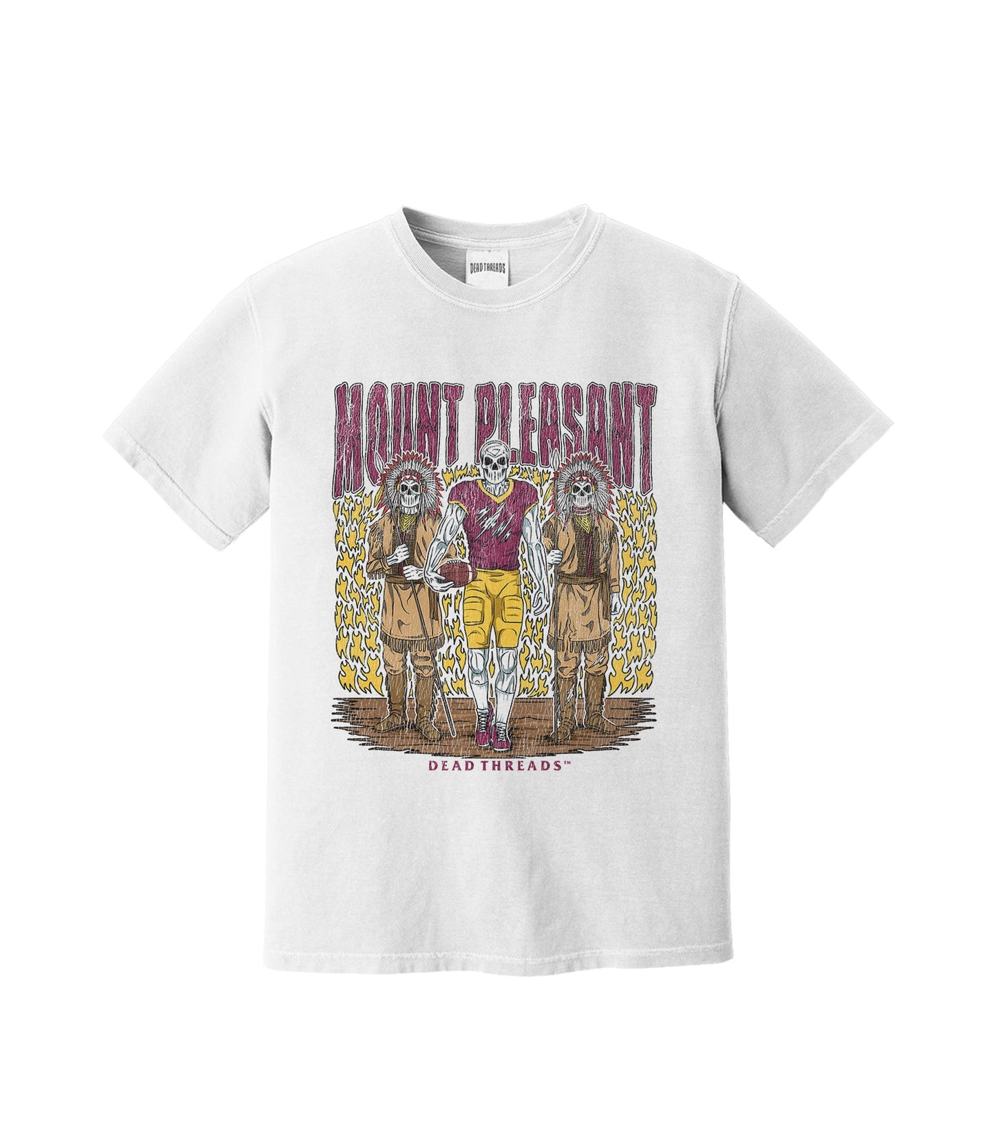 MOUNT PLEASANT FOOTBALL – T-Shirt – Dead Threads Apparel