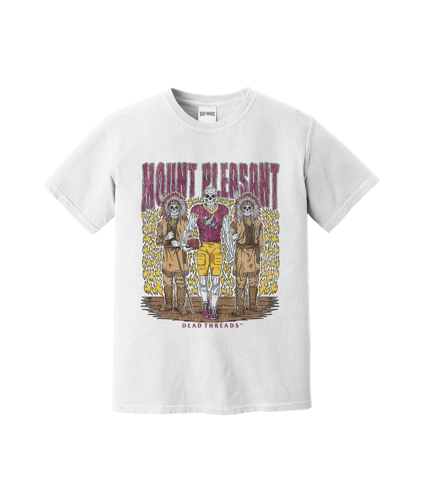 MOUNT PLEASANT FOOTBALL – T-Shirt – Dead Threads Apparel